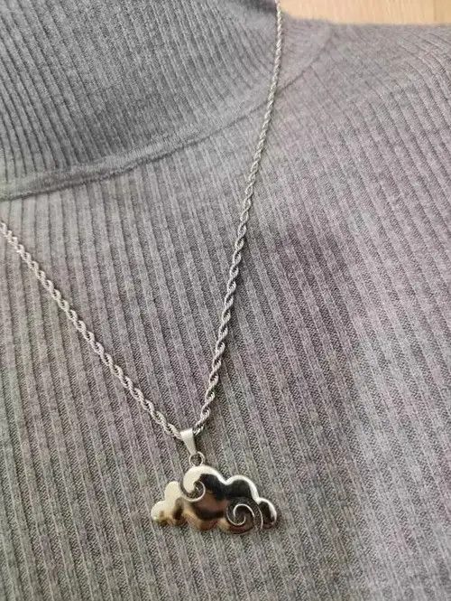 Jewelry × Vintage Cloud Streetwear Necklace Chain Size ONE SIZE - 4 Thumbnail