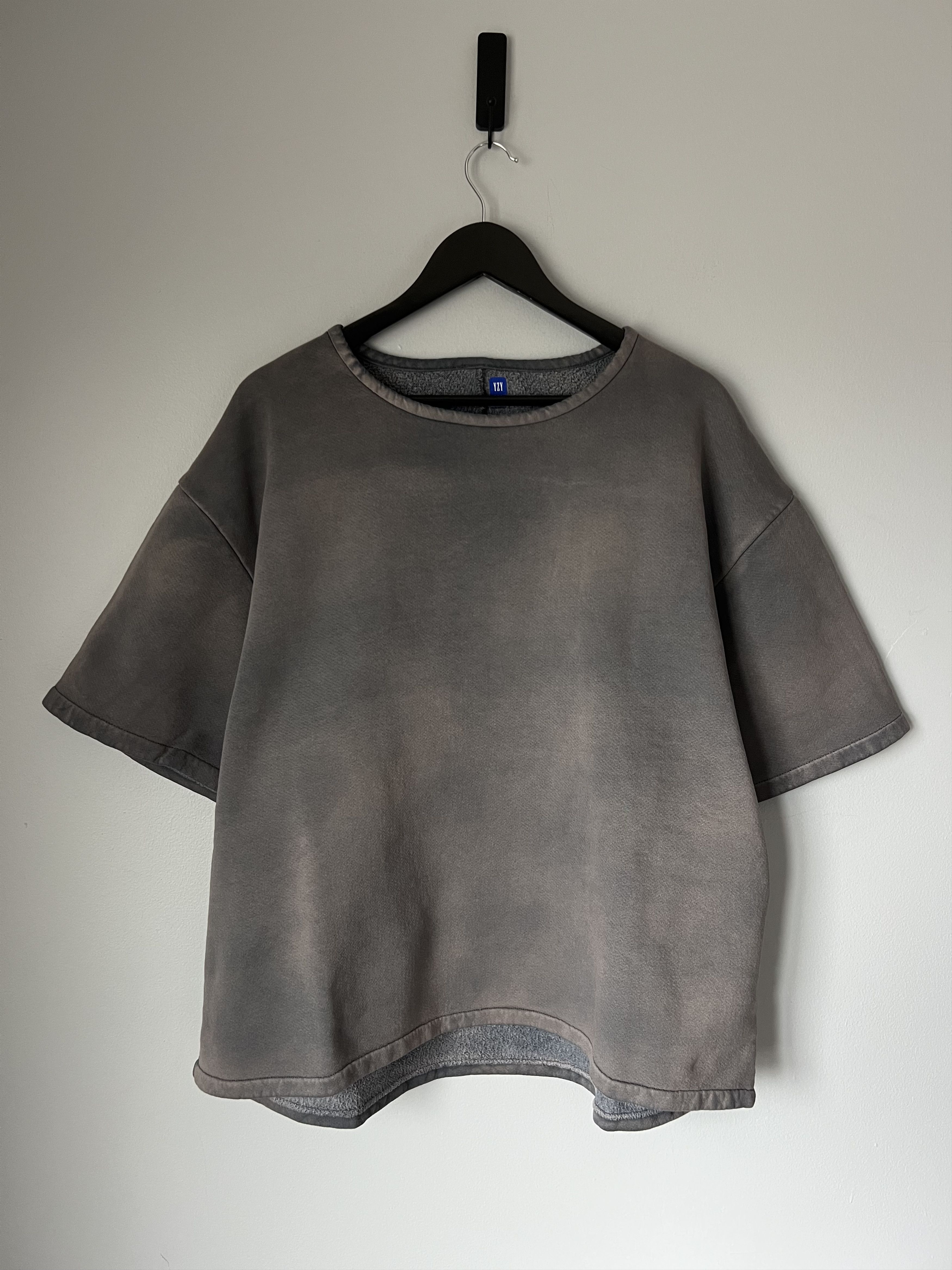 Gap Yeezy Gap Yoke Back Tee in Faded Grey Size US S / EU 44-46 / 1 - 1 Thumbnail