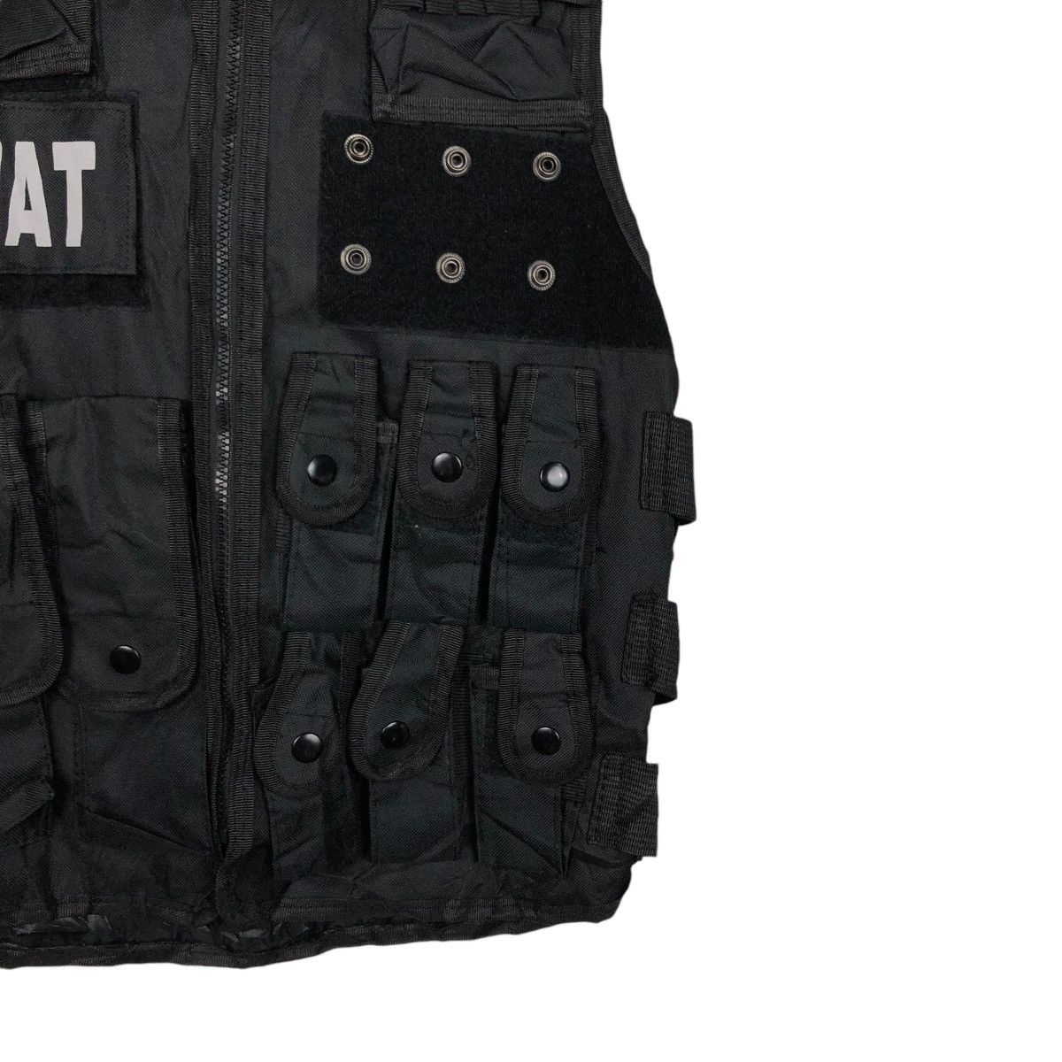 Japanese Brand VINTAGE UTILITY MULTI POCKET PARACHUTE DESIGN SWAT BIG LOGO Size US M / EU 48-50 / 2 - 7 Thumbnail