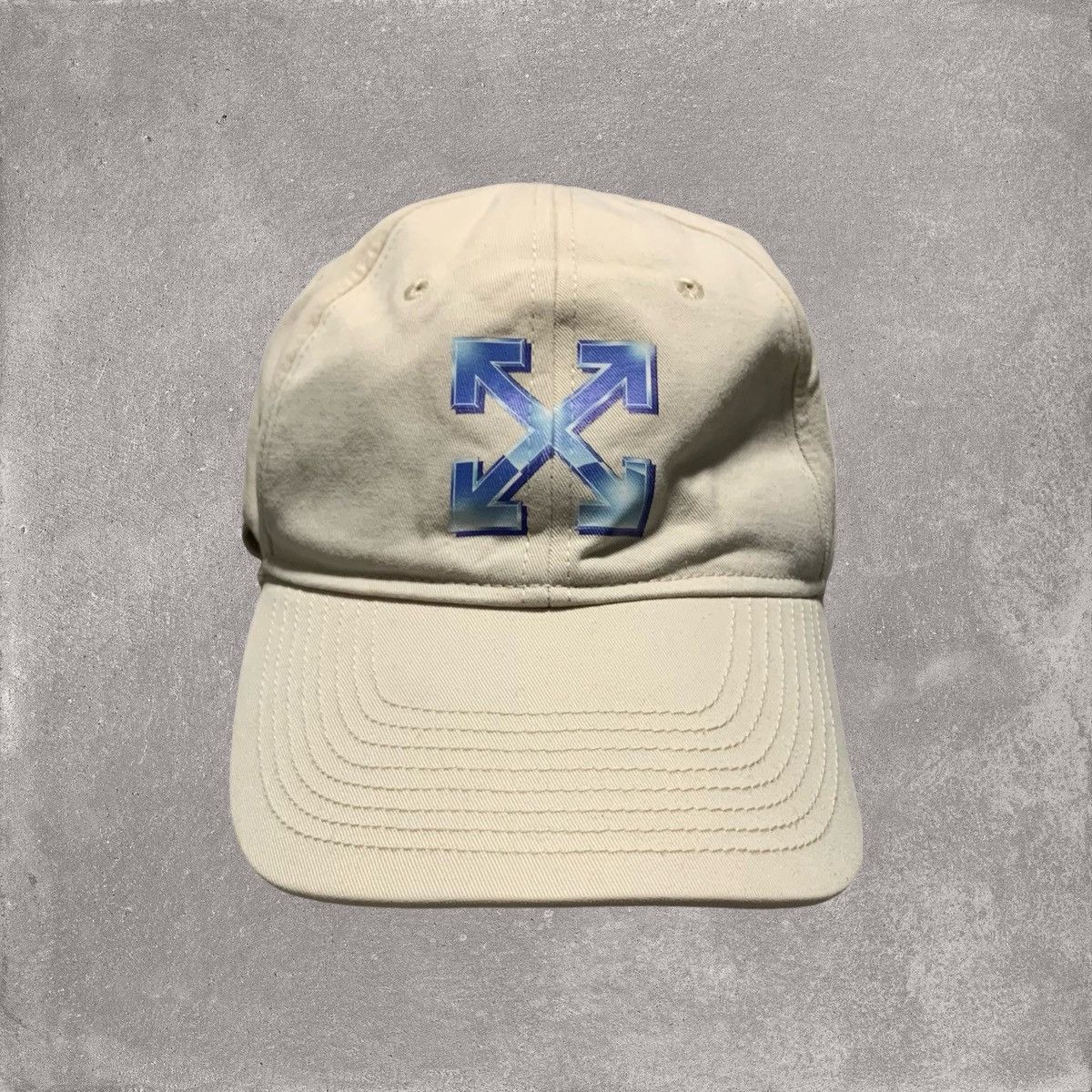 Off-White Off White Cap Metal Arrows Beige Baseball Cap Hat Virgil Size ONE SIZE - 2 Thumbnail