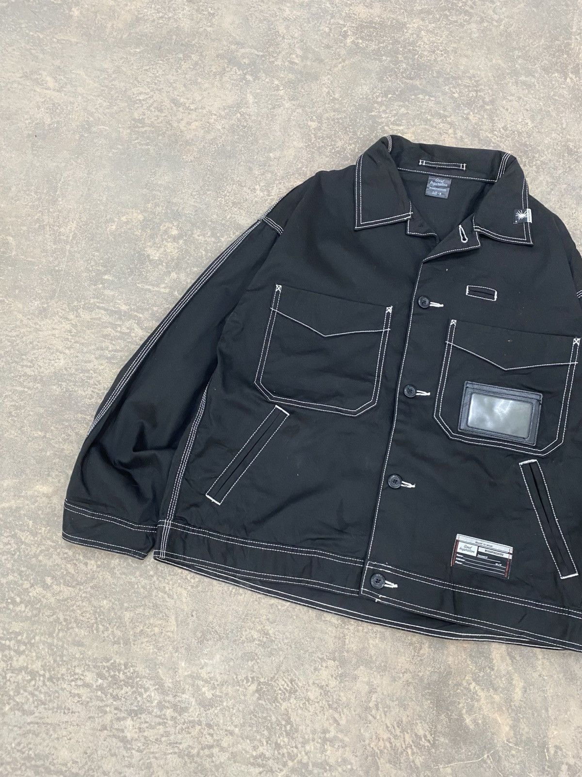 Issey Miyake Sick☠️ Maison Mihara Yasuhiro Art Doodle Oversize Jacket Size US M / EU 48-50 / 2 - 3 Thumbnail