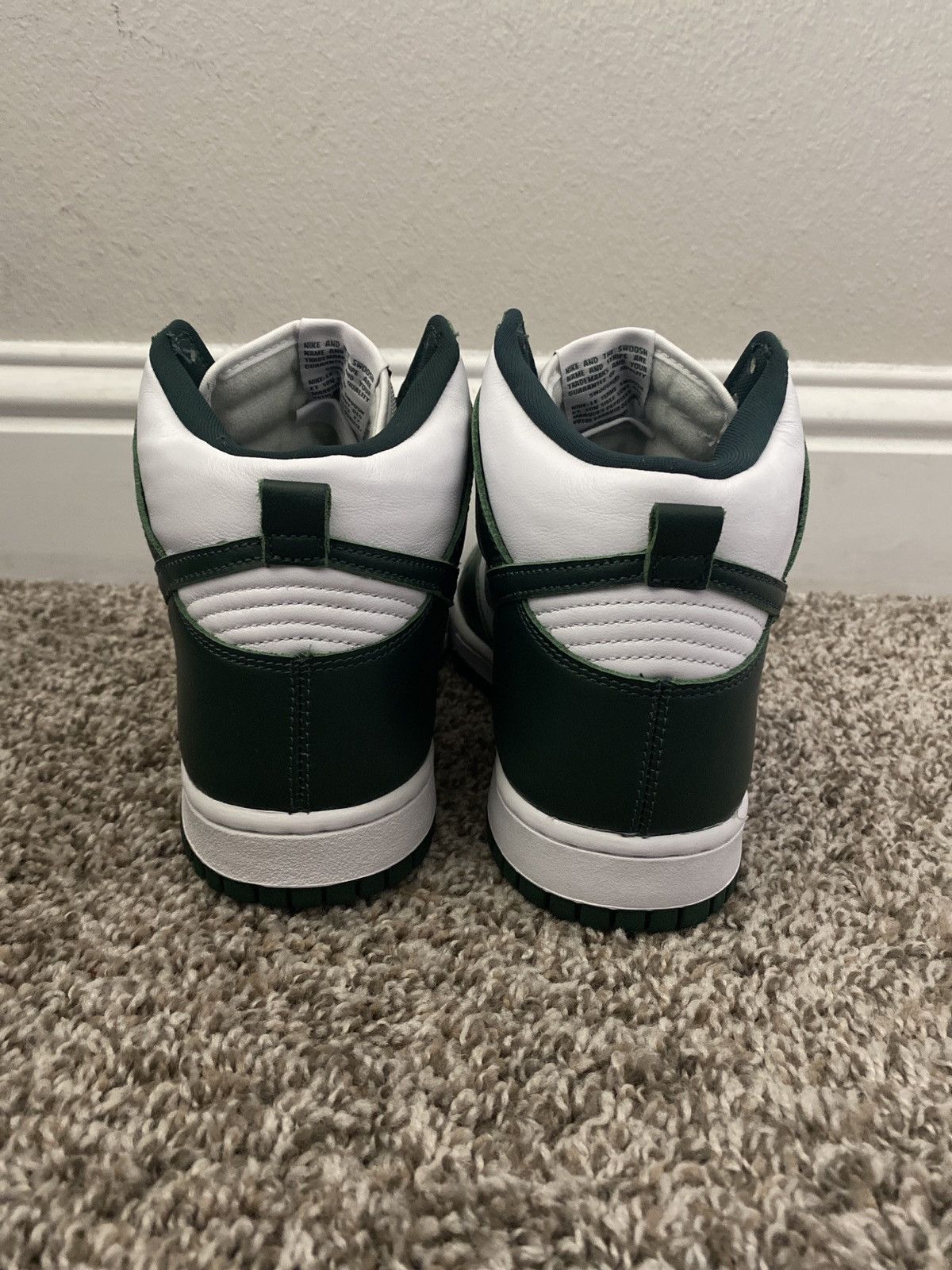 Nike Dunk High Spartan Green Size US 9.5 / EU 42-43 - 4 Thumbnail