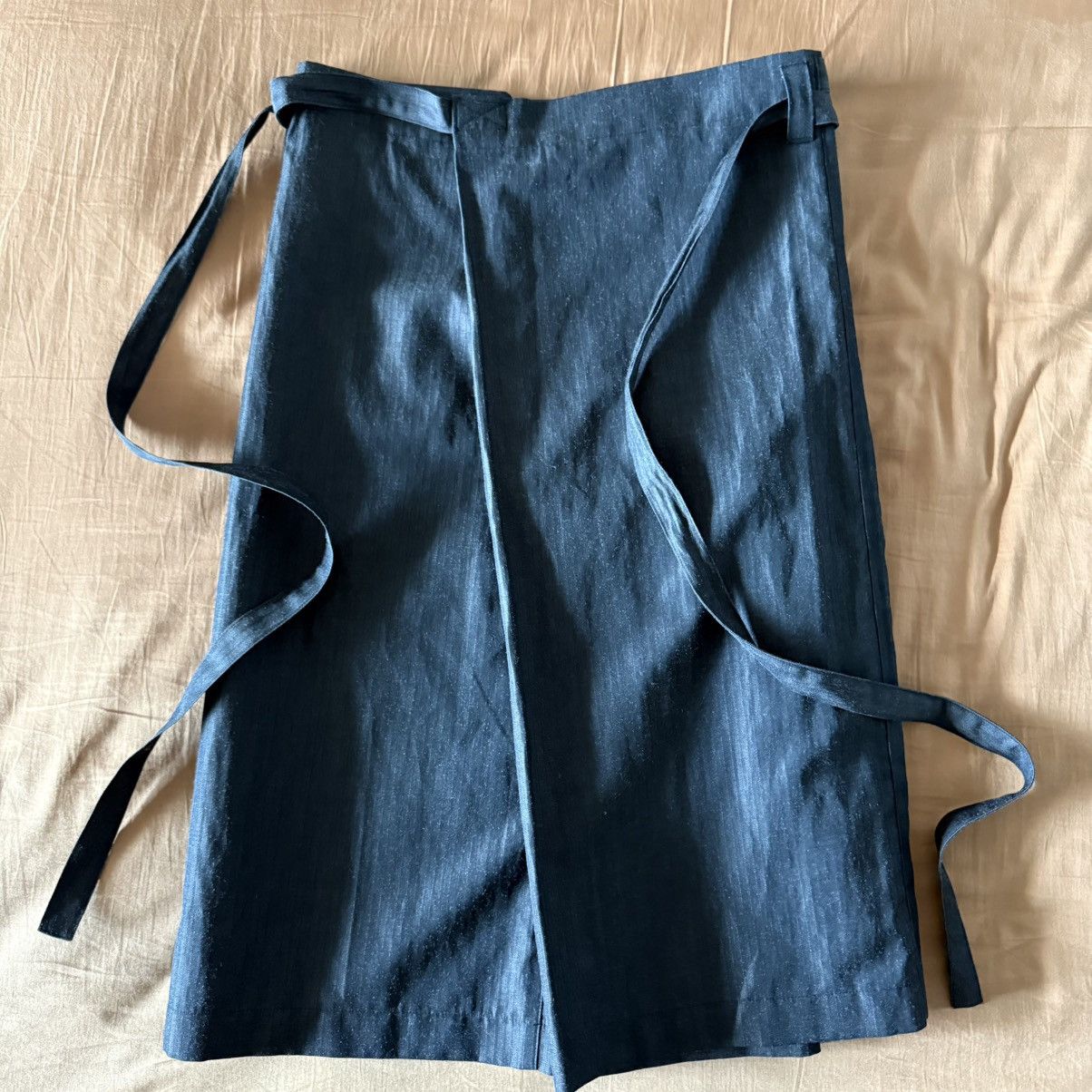 Junya Watanabe Cropped Wrap Wool-Ramie Pants Junya Watanabe Man CdG SS/22 Size US 30 / EU 46 - 1 Thumbnail