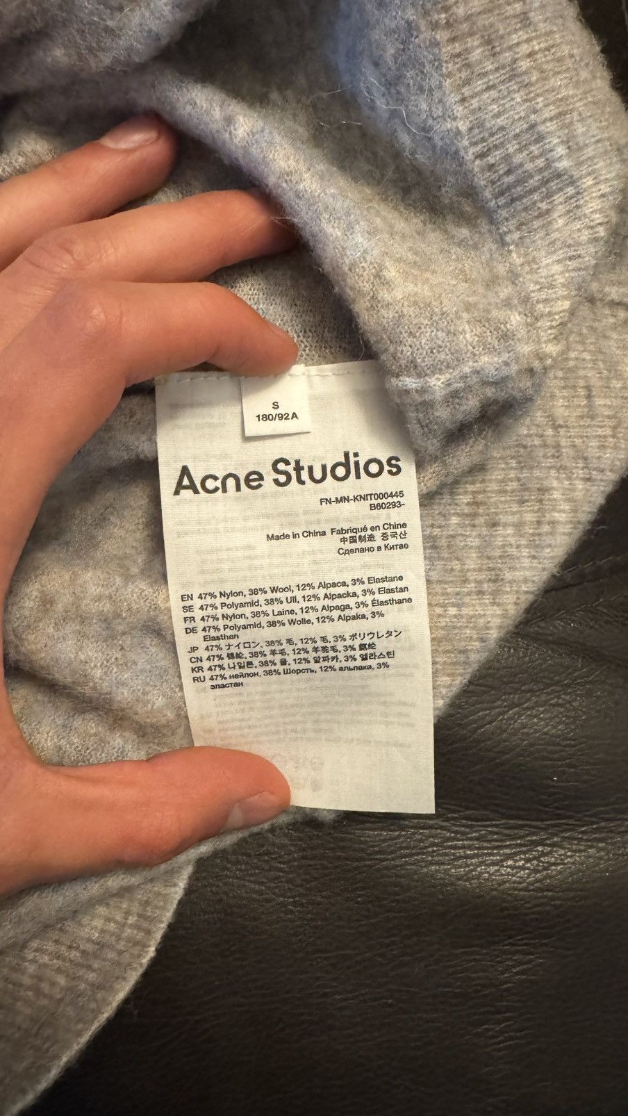 Acne Studios Acne Studios Mohair Sweater Size US S / EU 44-46 / 1 - 4 Thumbnail