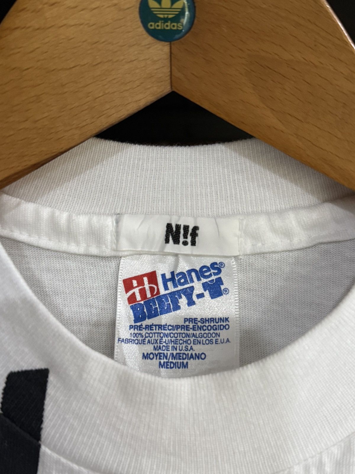 Band Tees × Vintage Vintage 90s LOVE by N!F Pop Art Tee Size US M / EU 48-50 / 2 - 3 Thumbnail