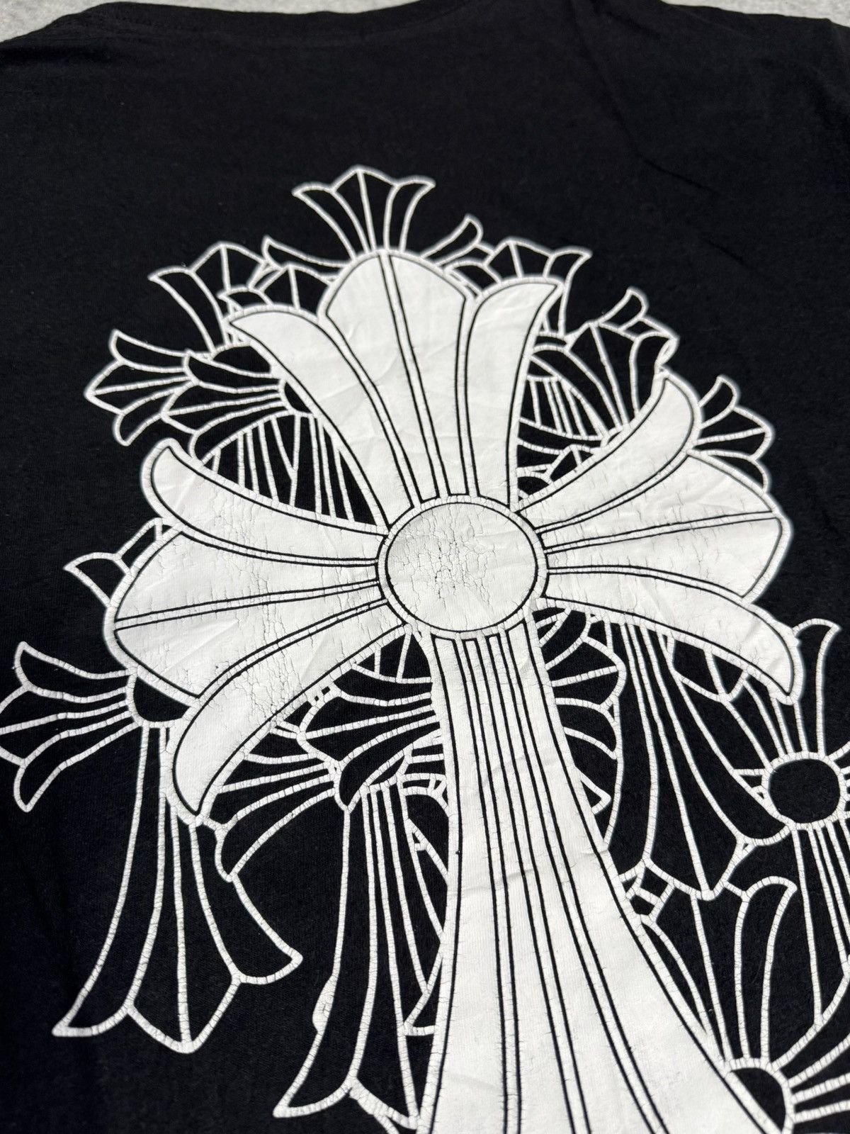 Chrome Hearts Chrome Hearts - Cemetery Graveyard Cross Tee Size US M / EU 48-50 / 2 - 6 Thumbnail