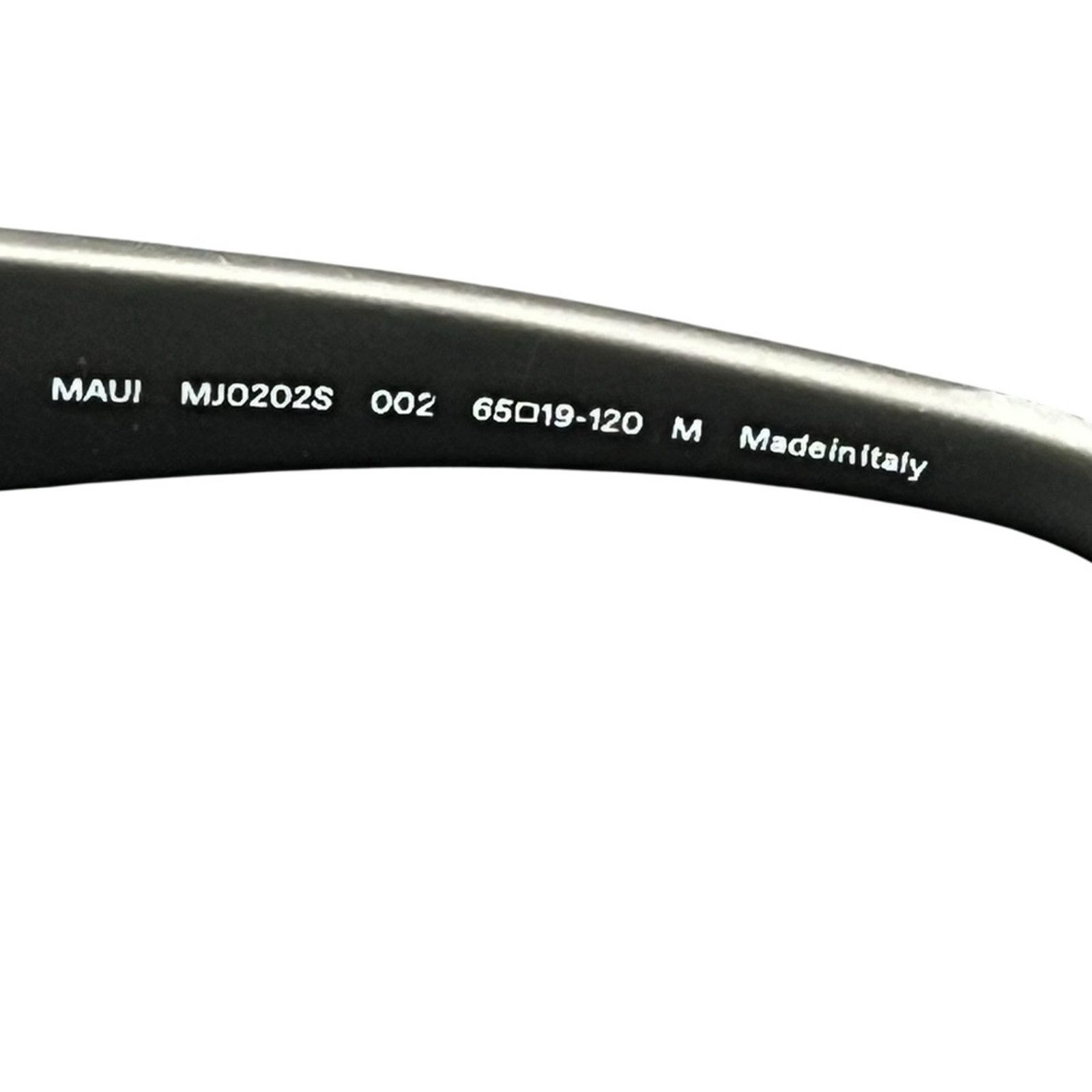 Maui Jim Maui Jim Pe'ahi Polarized Wrap Sunglasses Matte Black Size ONE SIZE - 7 Thumbnail