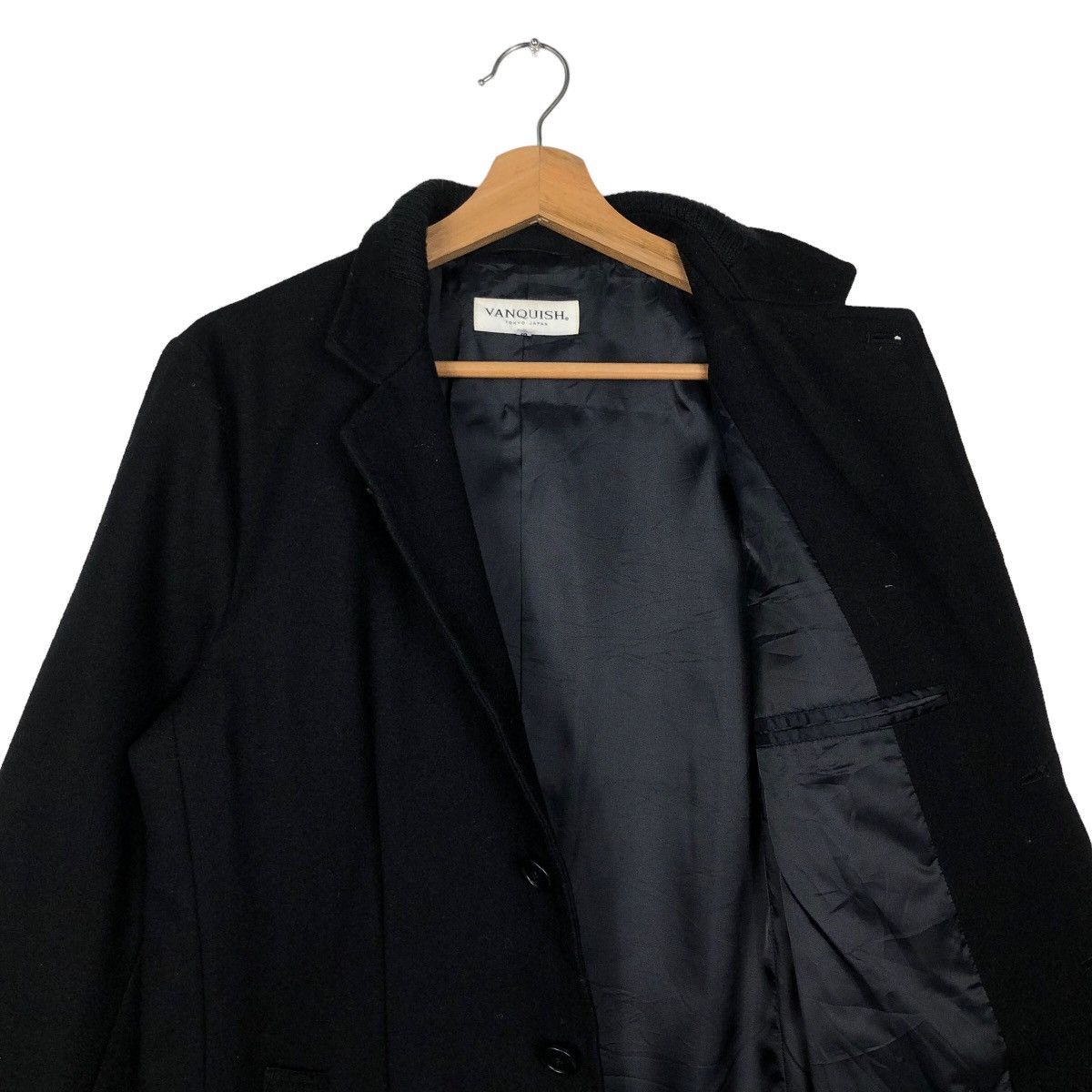 Japanese Brand 🔥Black Iconic - Wool Jacket Vanquish Tokyo Japan Size US S / EU 44-46 / 1 - 9 Thumbnail