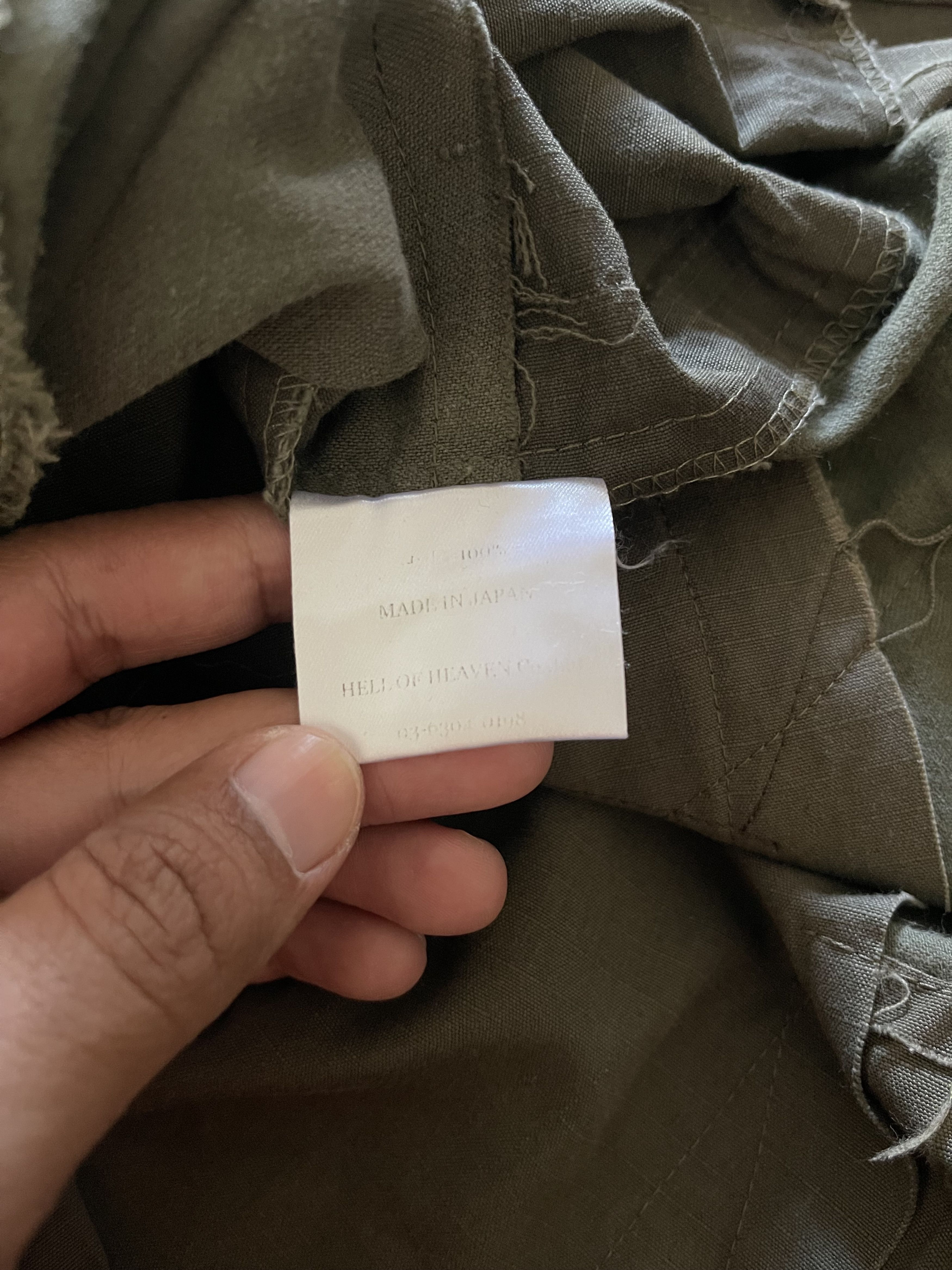 GOA Pascal Marie Reconstruct Army Distressed Style Size US L / EU 52-54 / 3 - 10 Thumbnail