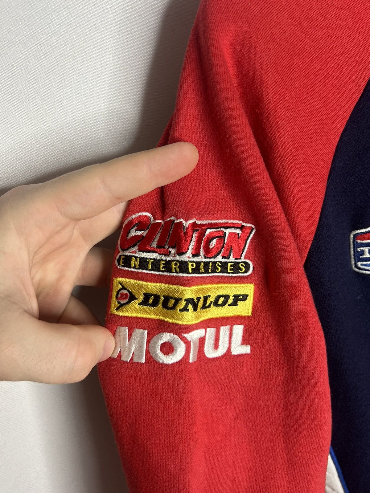 Honda × Vintage 🏎️Vintage Honda Racing TT Legends Full Zip Sponsors Hoodie🏎️ Size US S / EU 44-46 / 1 - 6 Thumbnail