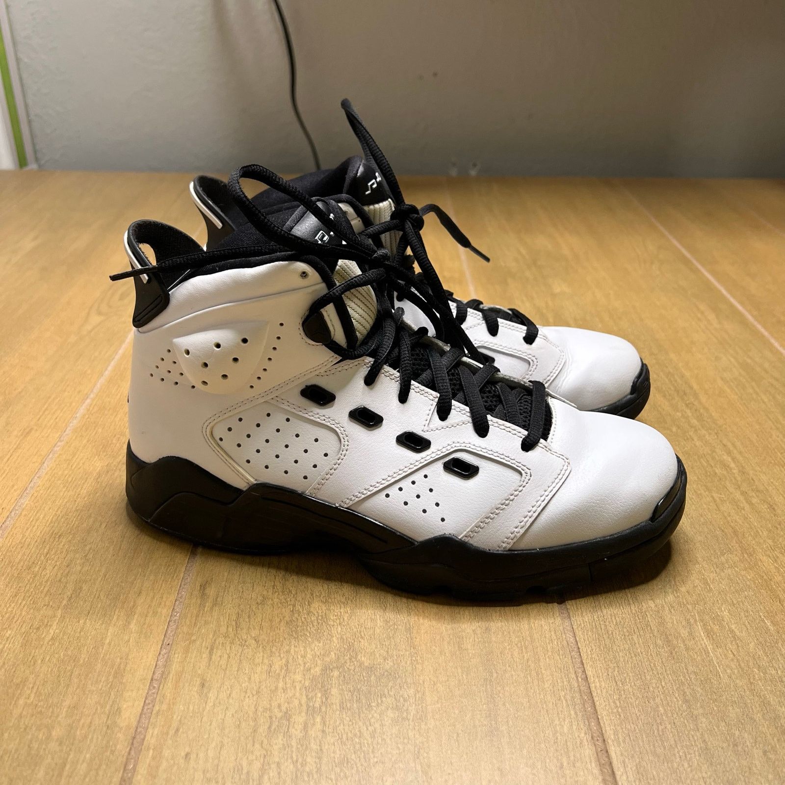 Nike Nike Air Jordan Shoes "Motorsports" White Black Mens Size 9 Size US 9 / EU 42 - 15 Thumbnail