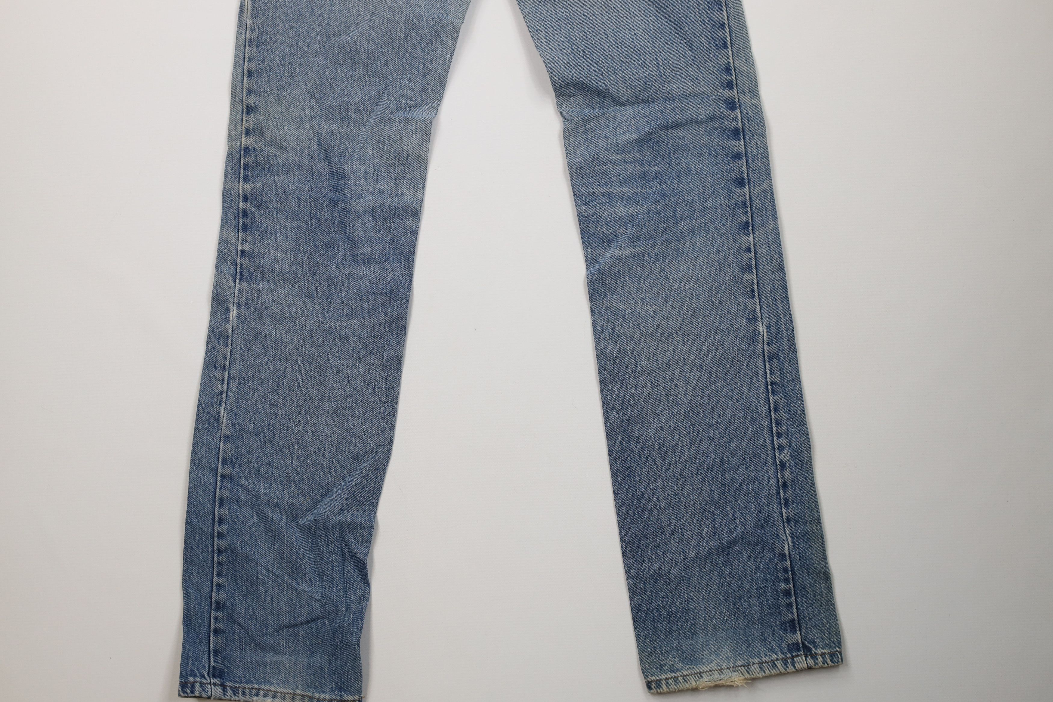 Vintage Vintage 70s Streetwear Straight Leg Denim Jeans Blue USA Size US 30 / EU 46 - 13 Thumbnail