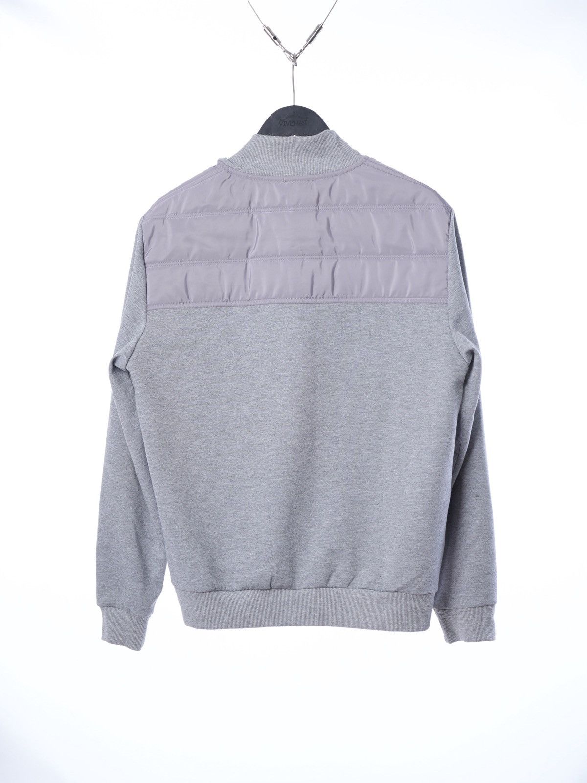 Reiss Reiss FREDDIE HYBRID QUILT AND KNIT ZIP-THROUGH JACKET Size US XL / EU 56 / 4 - 9 Thumbnail