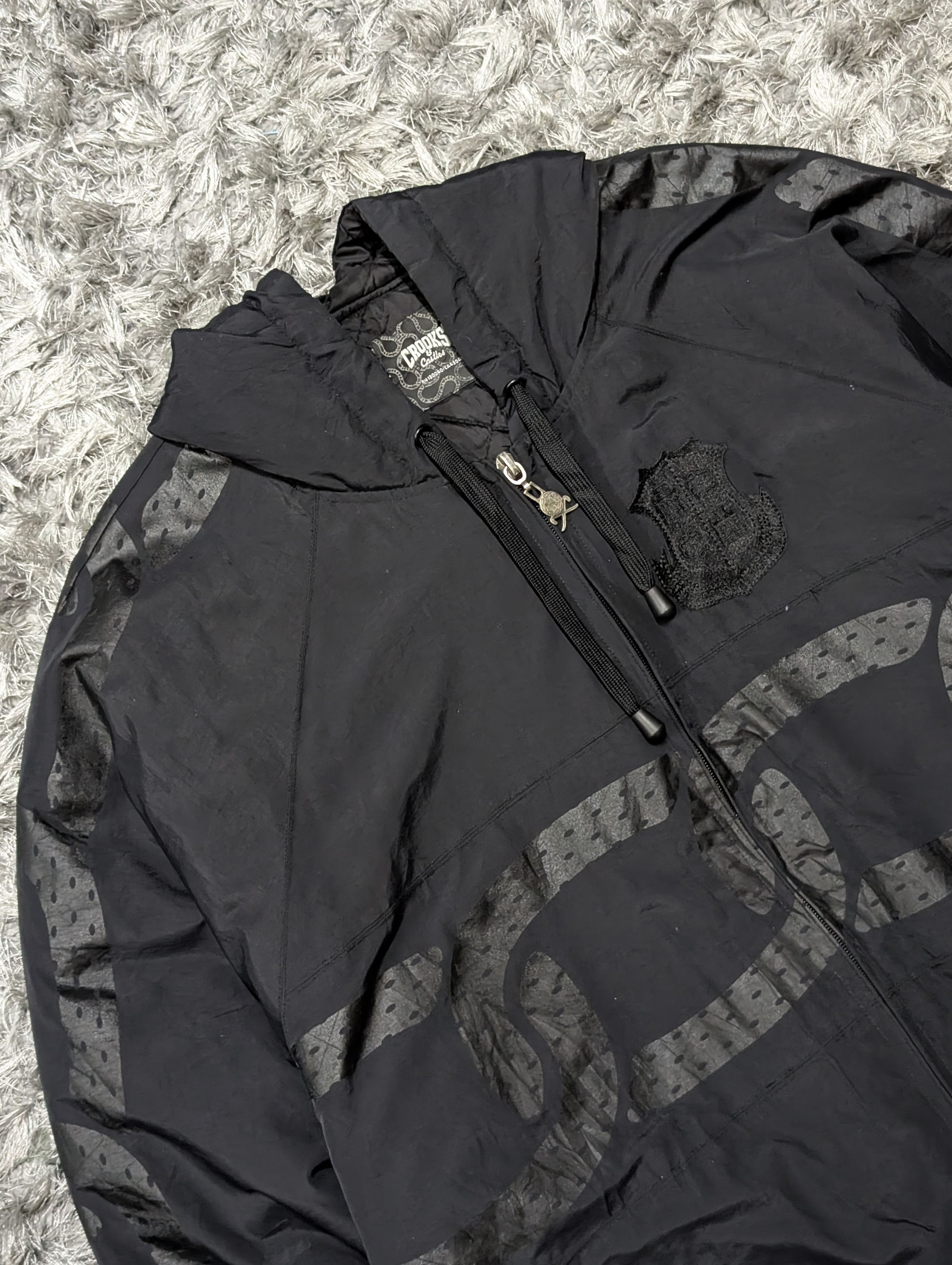 Crooks & Castles Oversized Crooks & Castles Heat Seal Print Jacket 85 Chains Size US XL / EU 56 / 4 - 4 Thumbnail