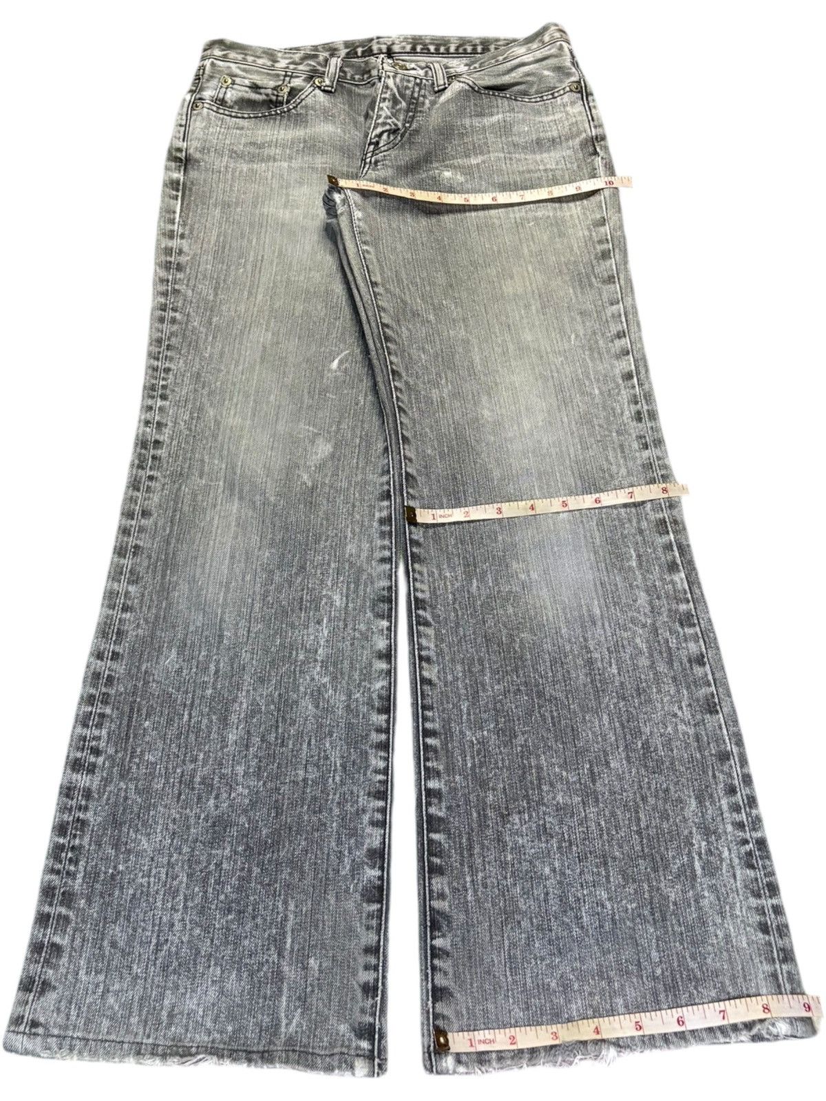 Levi's Vintage Japanese Levis Bootcut Faded Distressed Flare Jeans Size 28" / US 6 / IT 42 - 16 Thumbnail