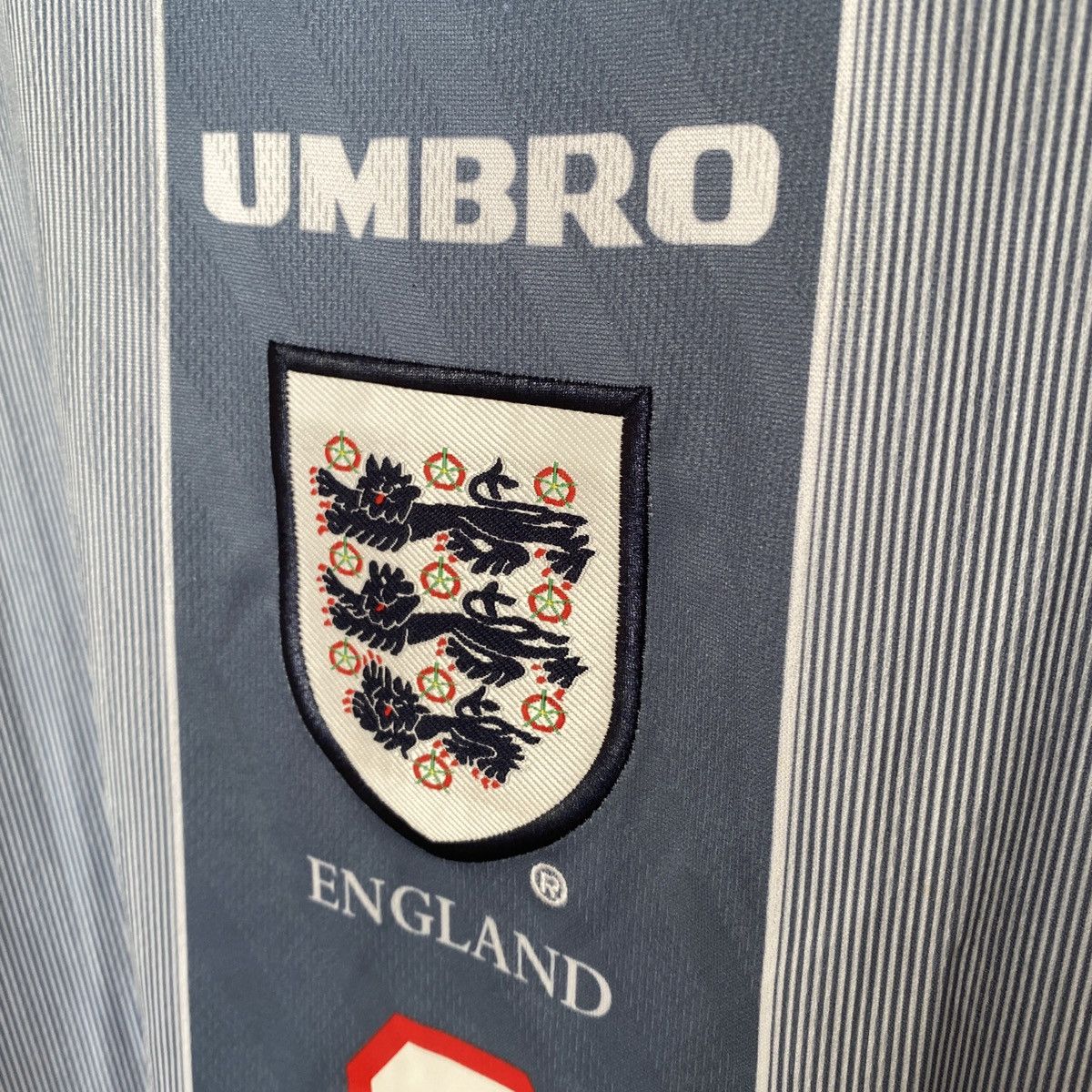 Vintage Vintage Jersey England Umbro 1996 -Shearer 9 Size US L / EU 52-54 / 3 - 6 Thumbnail
