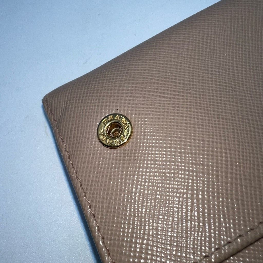 Prada Prada Bow Wallet in Saffiano Leather Size ONE SIZE - 7 Thumbnail