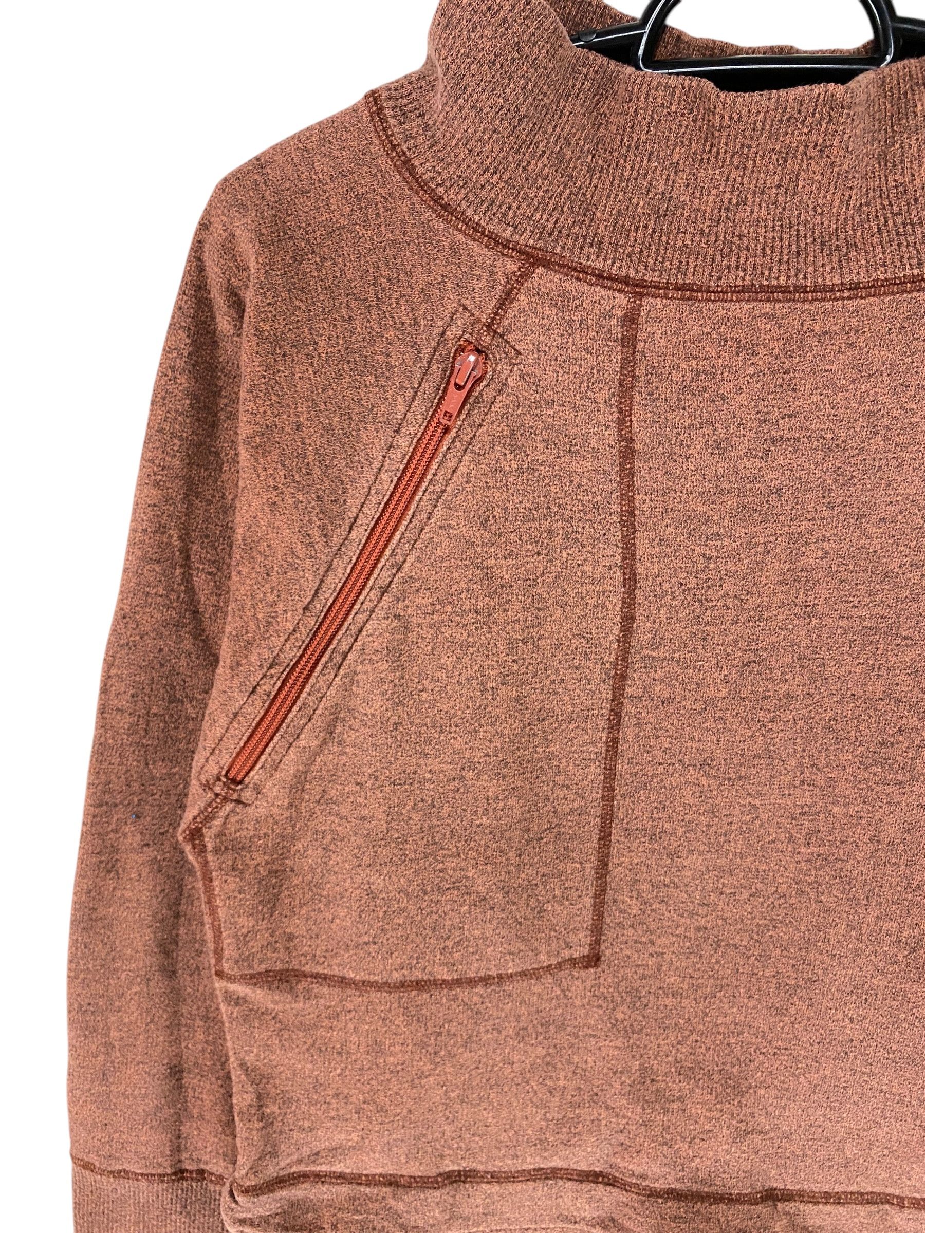 Designer × Issey Miyake 80s Issey miyake logo asymmetrical zipper cropped sweater Size S / US 4 / IT 40 - 3 Thumbnail