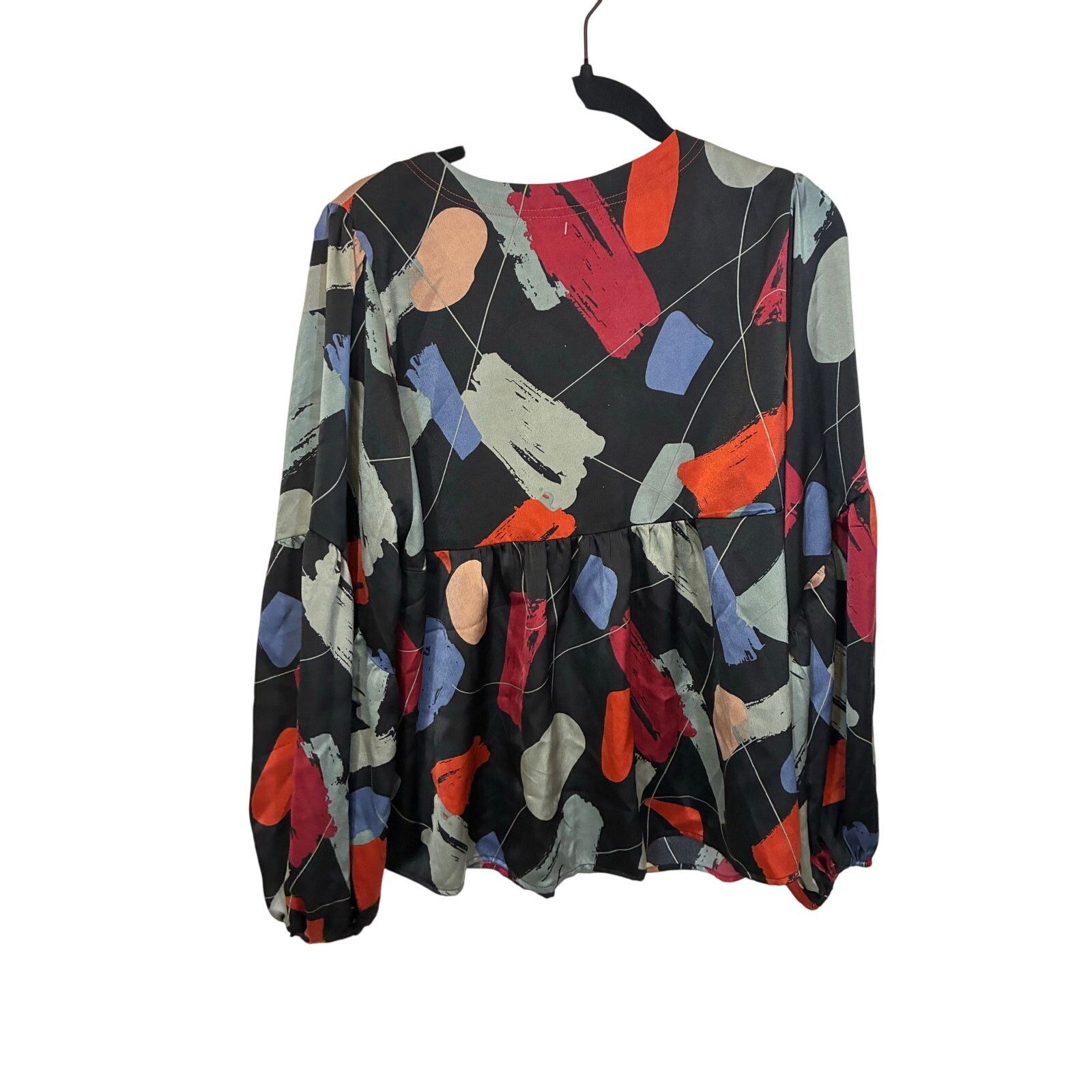 Other Hudson Gray Art Deco Teacher Career Contemporary M Blouse Size M / US 6-8 / IT 42-44 - 5 Thumbnail