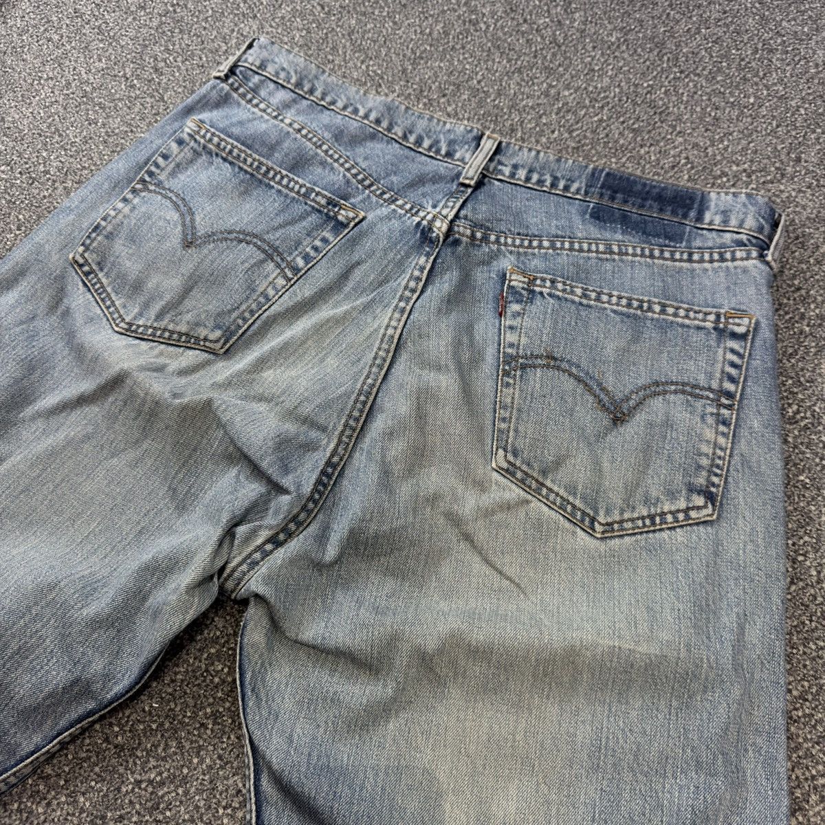 Engineered Garments × Levi's Vintage 1996 Levis 512 Faded Baggy Grunge Denim Jeans y2k Size US 36 / EU 52 - 8 Thumbnail