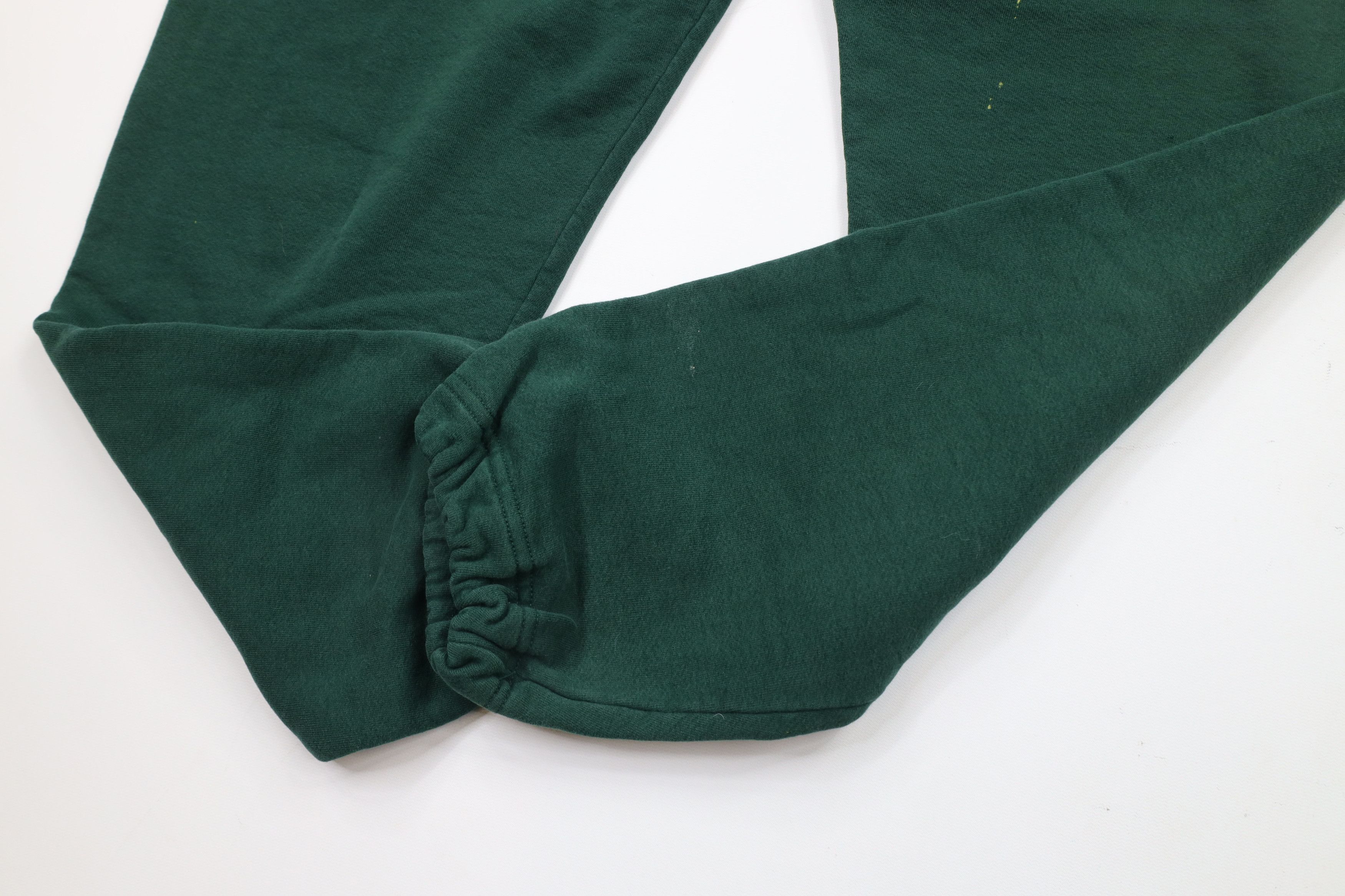 Lands' End × Vintage Vintage 90s Lands End Blank Sweatpants Joggers Green USA Size US 36 / EU 52 - 6 Thumbnail