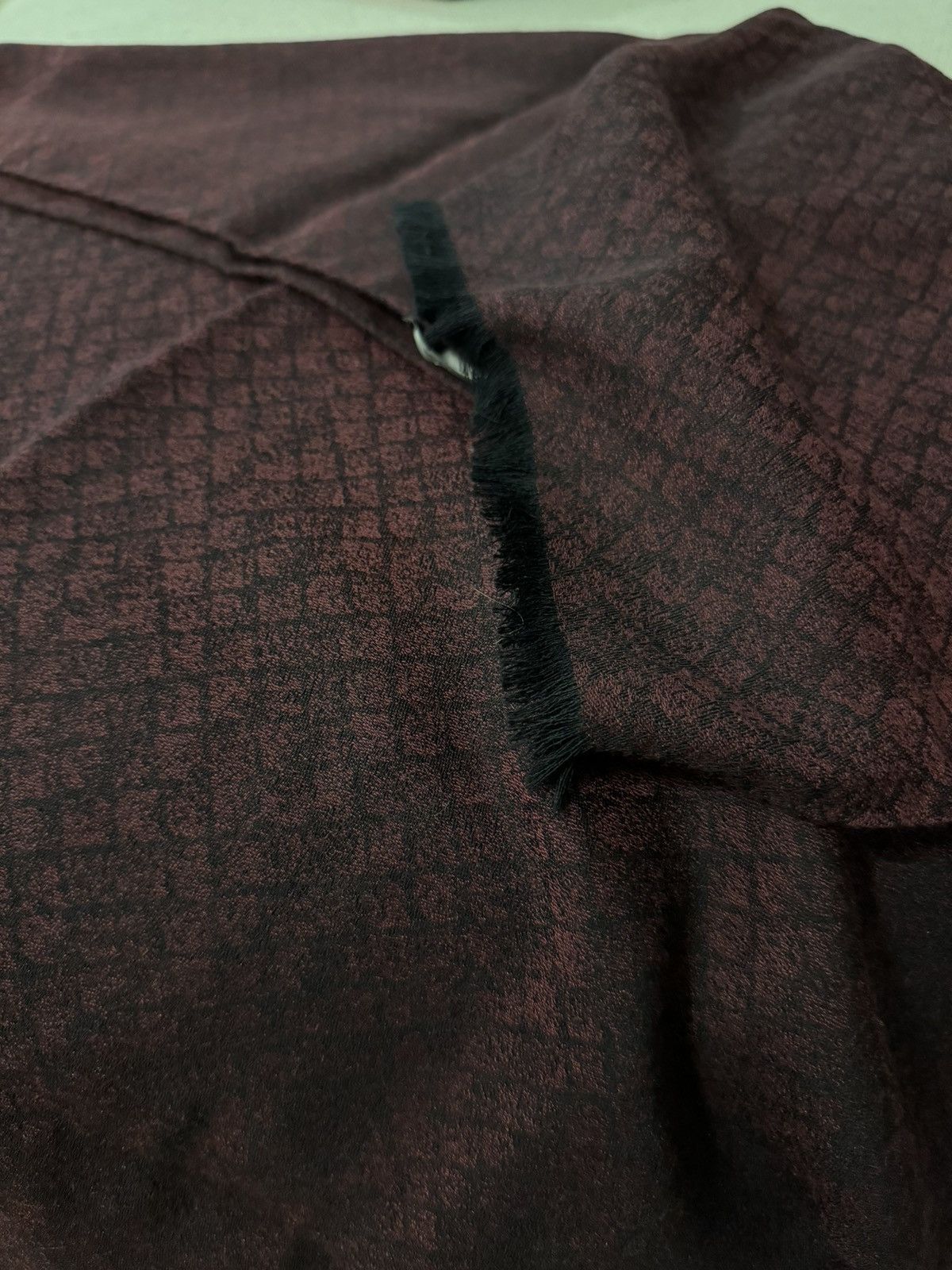 Bottega Veneta bottega veneta burgundy scarf Size ONE SIZE - 4 Thumbnail
