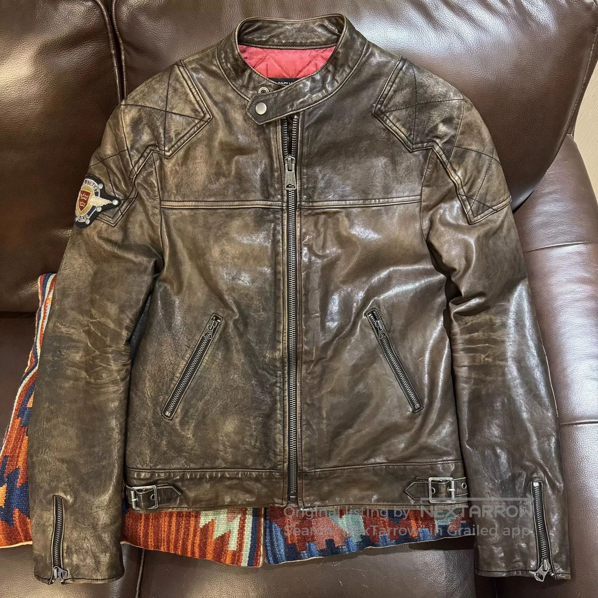 Rugby Ralph Lauren Ralph Lauren Rugby J100 Leather Jacket. Size US S / EU 44-46 / 1 - 1 Thumbnail