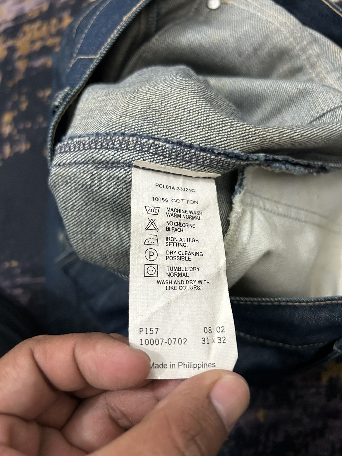 Engineered Garments × Levi's Levis Engineered Distressed Jeans Size US 31 - 14 Thumbnail