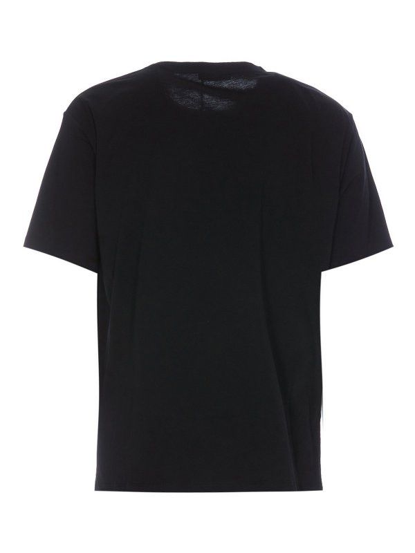 Balmain o1s1wg111025 Flock Model Tee in Black Size US L / EU 52-54 / 3 - 2 Thumbnail