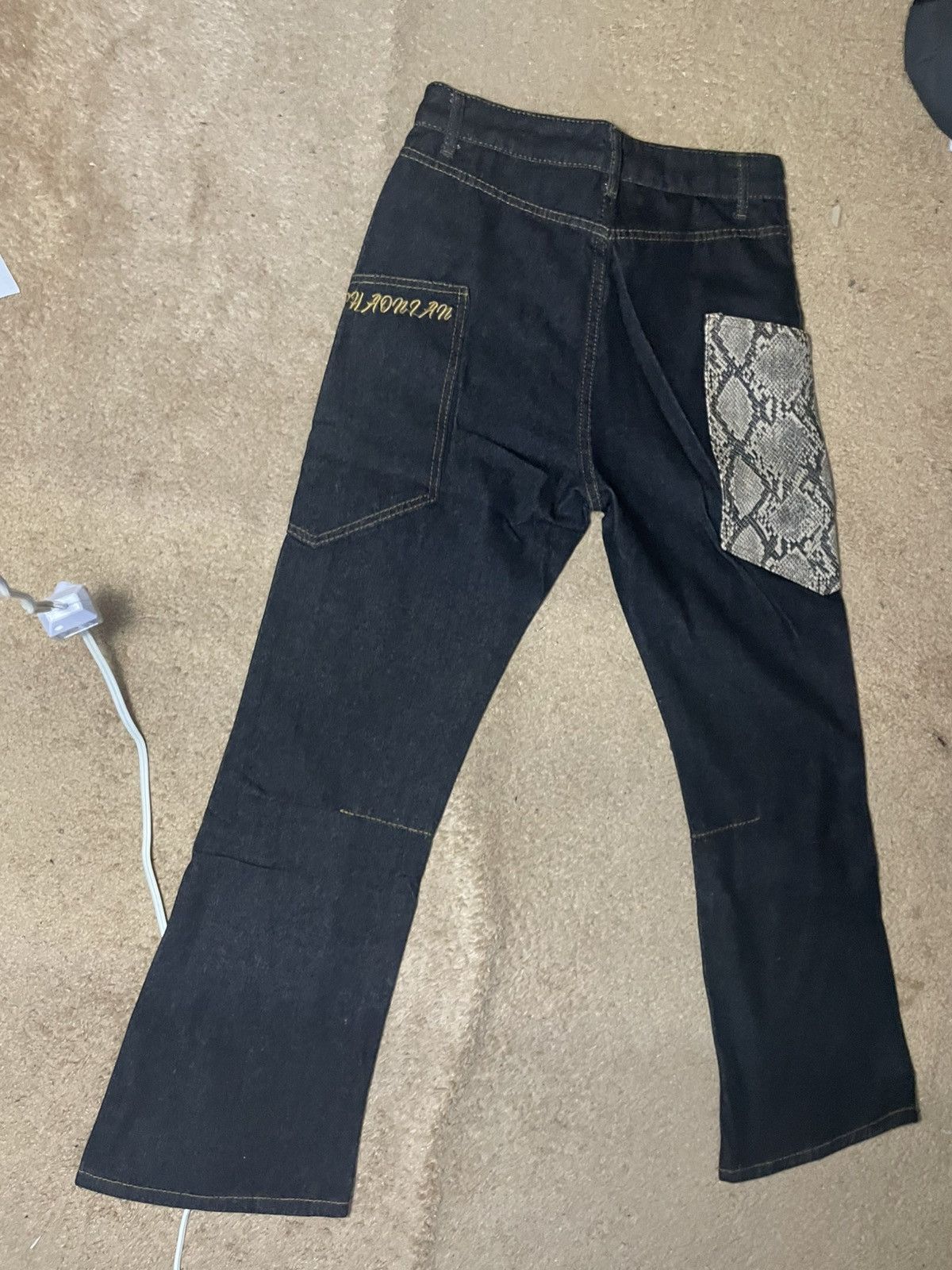Other Black slightly flared jeans Size 39" - 6 Thumbnail