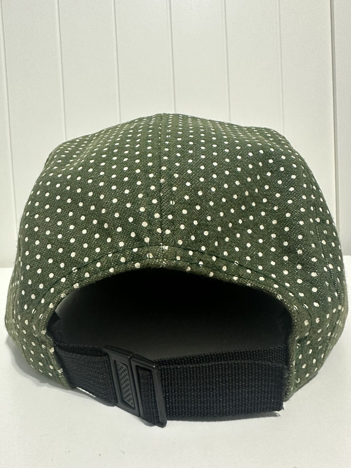 Supreme Supreme Denim Dot Camp 5 Panel Cap - Olive (SS11) Size ONE SIZE - 5 Thumbnail