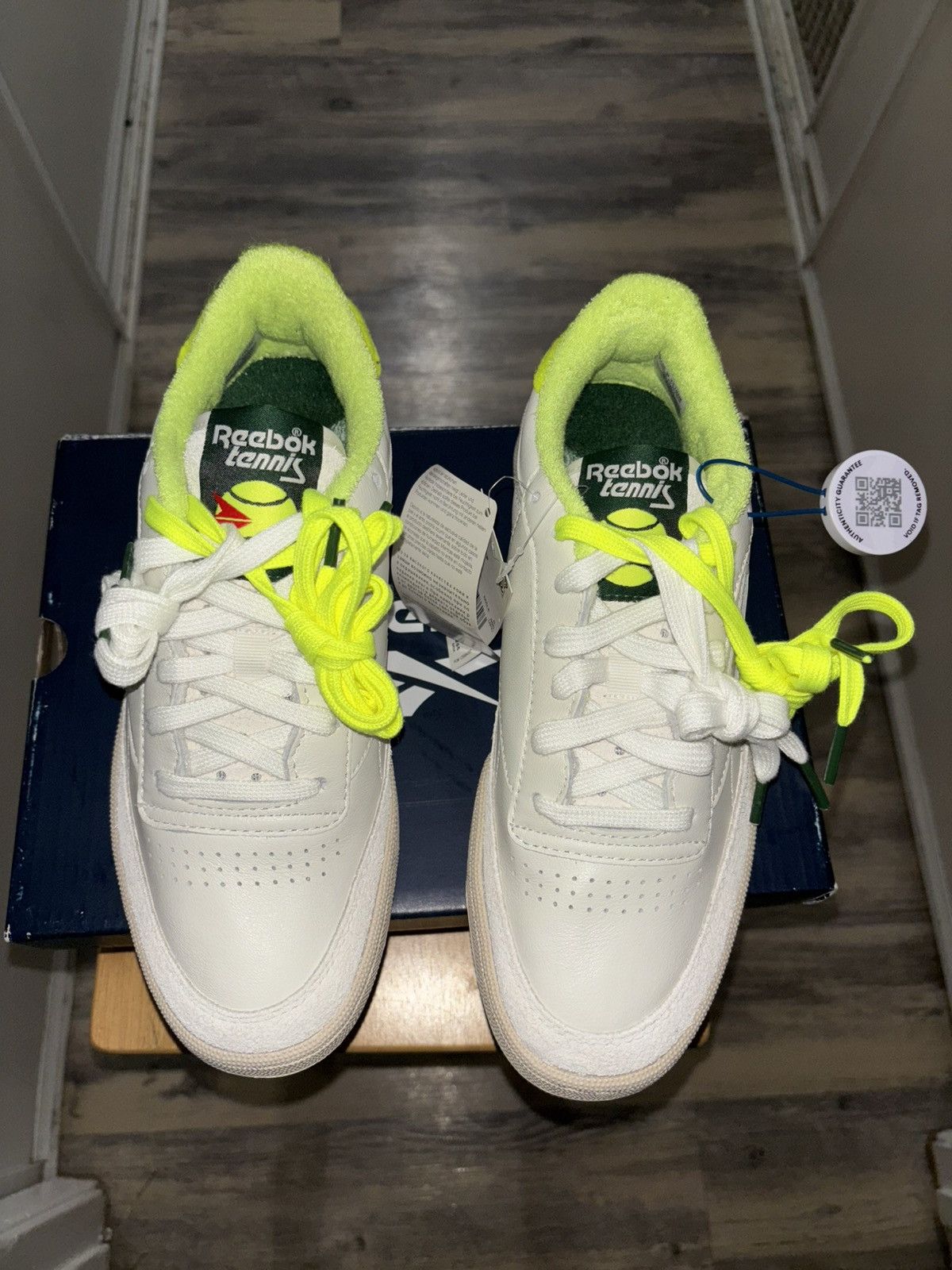 Reebok Club C First Pitch Open Membership Tennis #/500 US Open Size US 7.5 / EU 40-41 - 2 Thumbnail