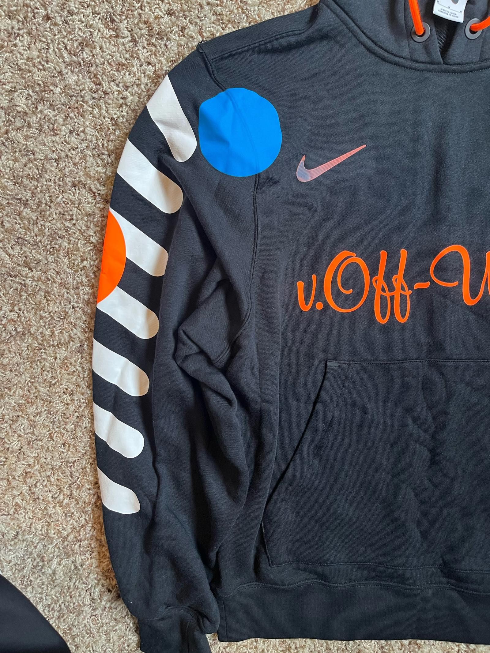 Nike Nikelab x Off-White Mercurial NRG Hoodie Black Size US M / EU 48-50 / 2 - 9 Thumbnail