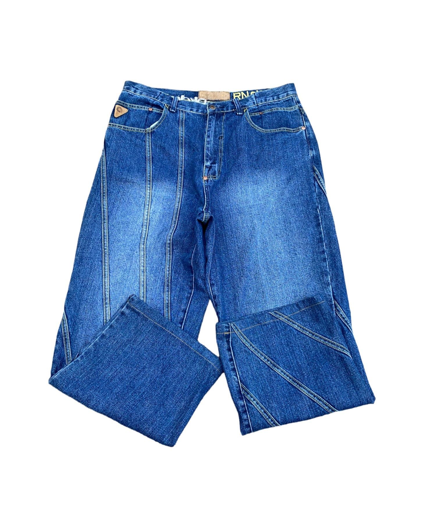 Akademiks Akademiks WIDE BAGGY denim JNCO style W34 inch Size US 34 / EU 50 - 2 Thumbnail