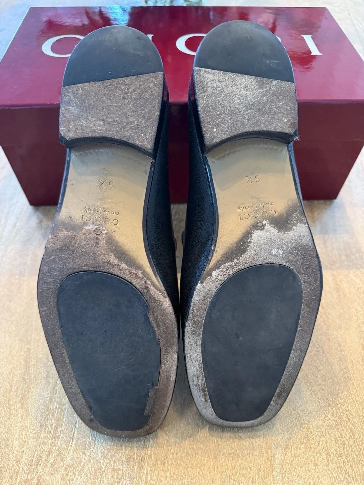 Gucci Gucci Horsebit Loafers Black 10 Snaffle Bit Monogram Size US 10 / EU 43 - 5 Thumbnail