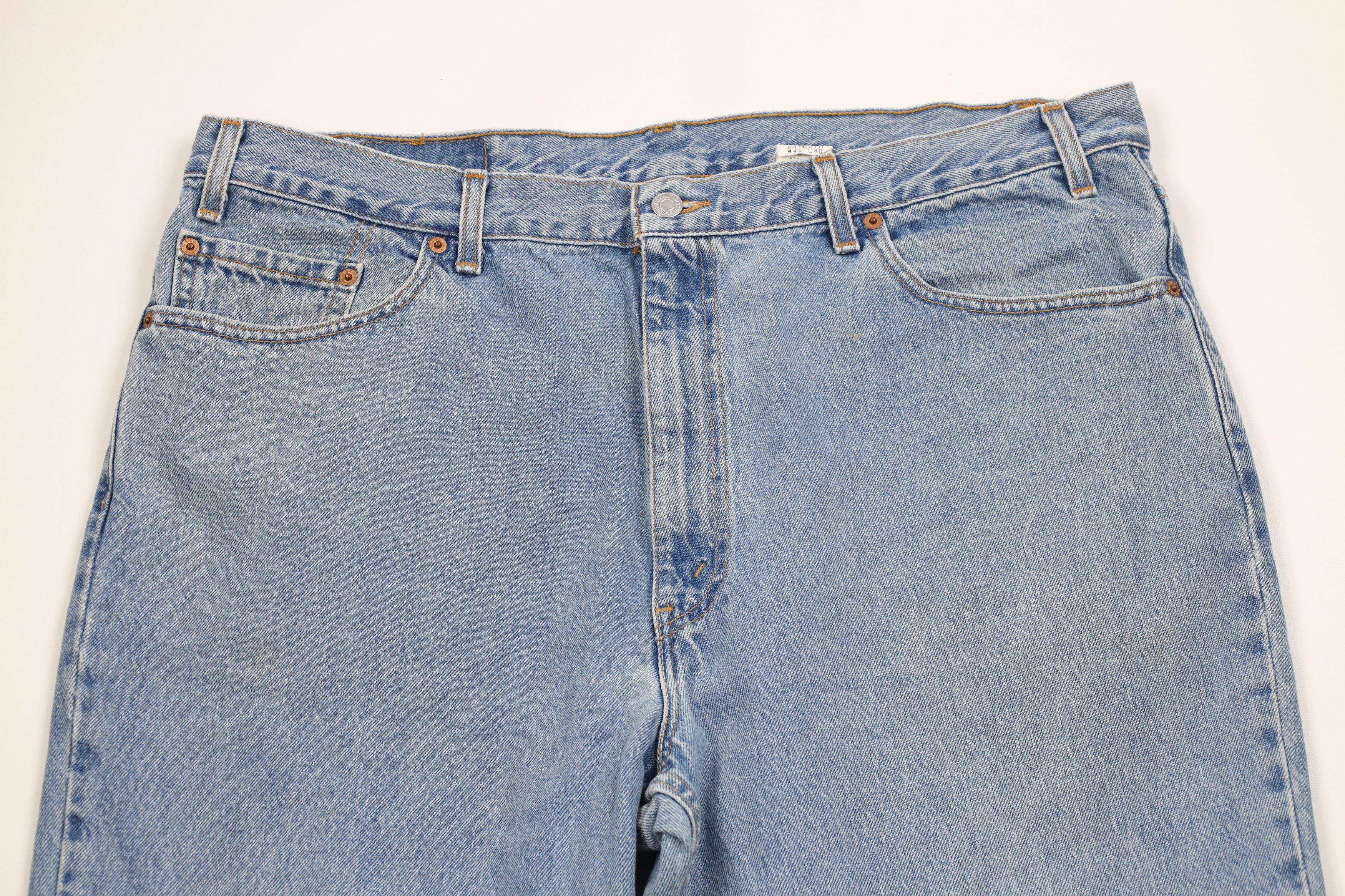 Levi's Vintage Y2K 2002 Levis 550 Relaxed Fit Denim Jeans Blue USA Size US 42 / EU 58 - 2 Thumbnail