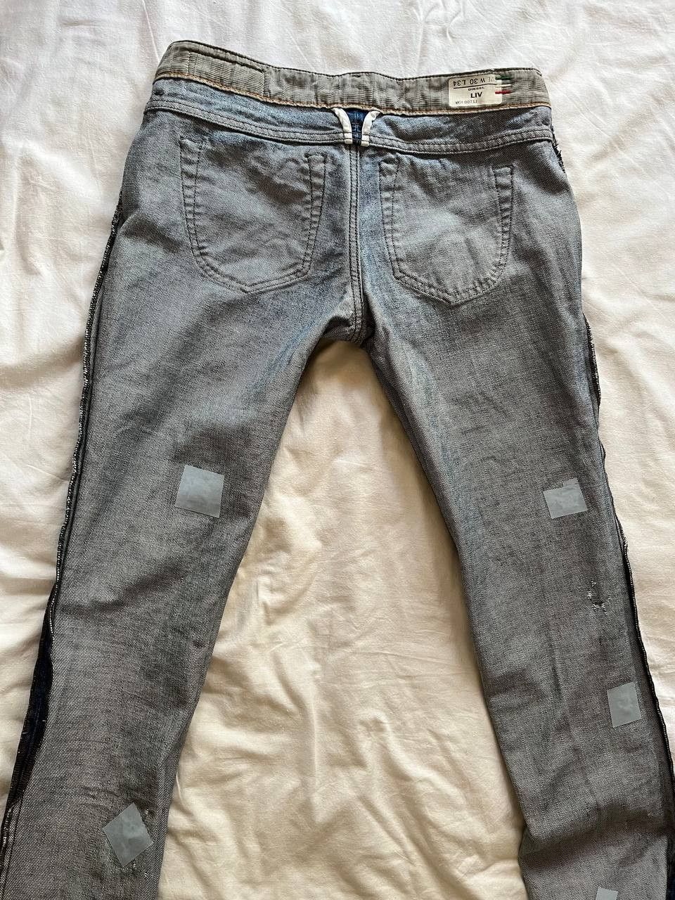 Diesel × Vintage Diesel Liv W30/L34 vintage women's distressed Y2K jeans Size 30" / US 8 / IT 44 - 8 Thumbnail