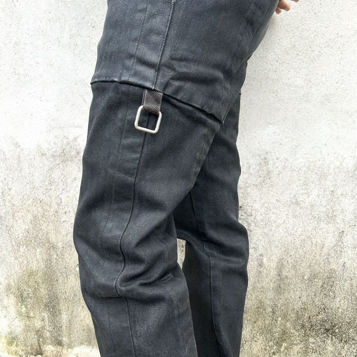 S/STERE Vintage Rare S/STERE Black coated Japan Pants Size US 31 - 20 Thumbnail