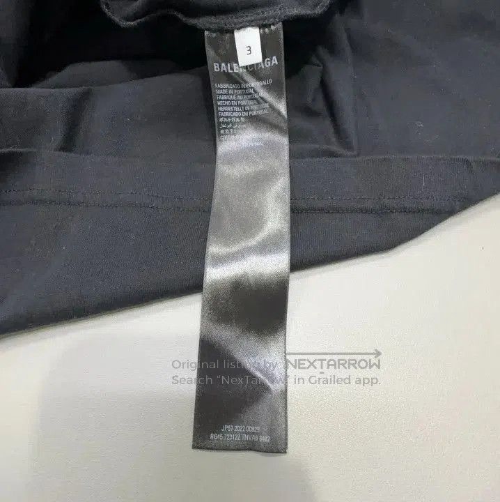 Balenciaga Balenciaga x Adidas Logo Print Black T. Size US L / EU 52-54 / 3 - 4 Thumbnail