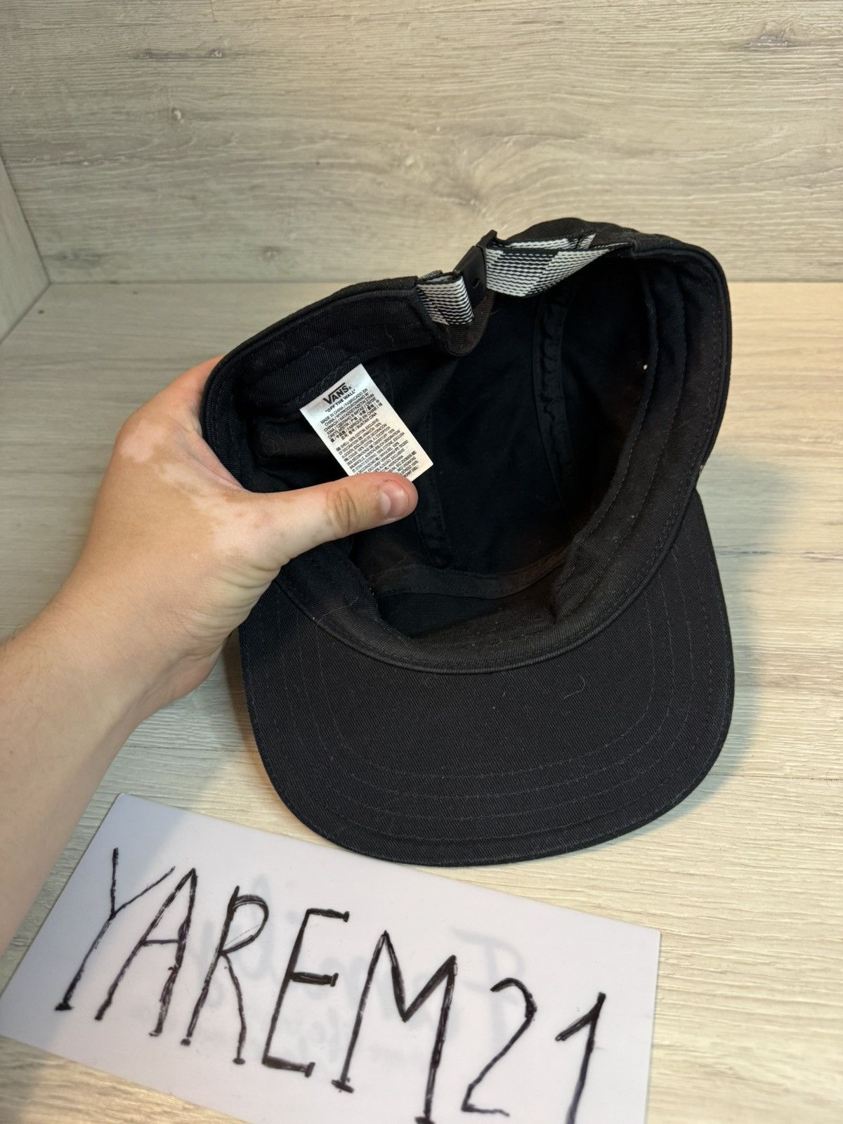 Vans Vans Baker 5 panel cap hat Size ONE SIZE - 4 Thumbnail