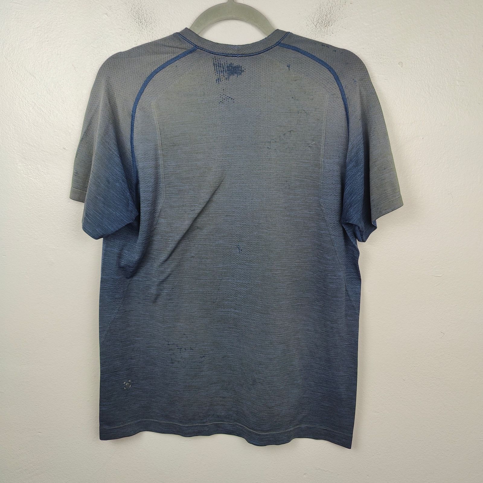 Lululemon Lululemon Metal Vent Tech Tee Mens Medium Blue Heather Size US M / EU 48-50 / 2 - 6 Thumbnail