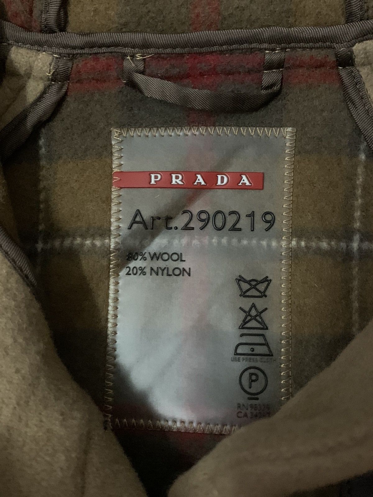 Prada Prada Art. 290219 FW 23-24 Size 40 Wool Jacket Size S / US 4 / IT 40 - 10 Thumbnail