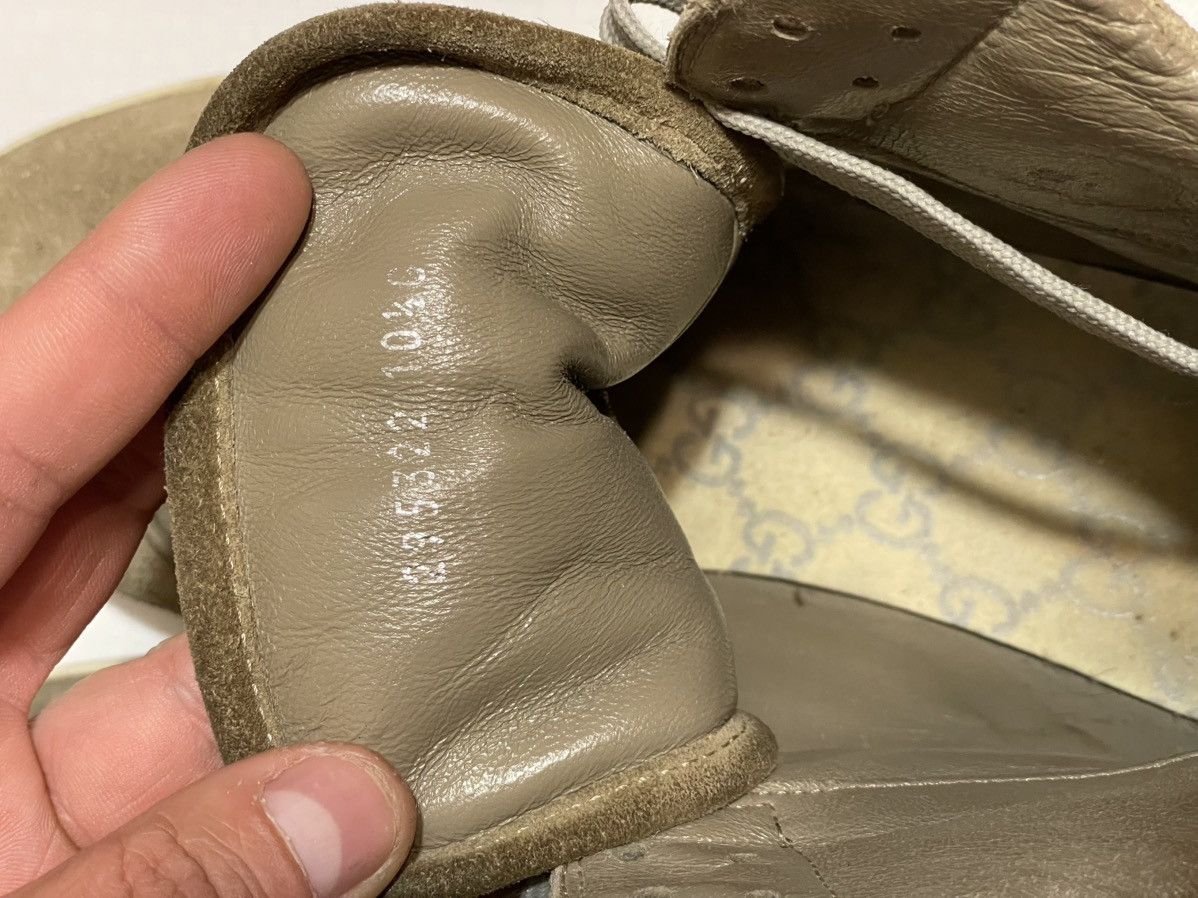 Gucci high-top suede sneakers from the Italian fashion house Gucci Size US 12 / EU 45 - 5 Thumbnail