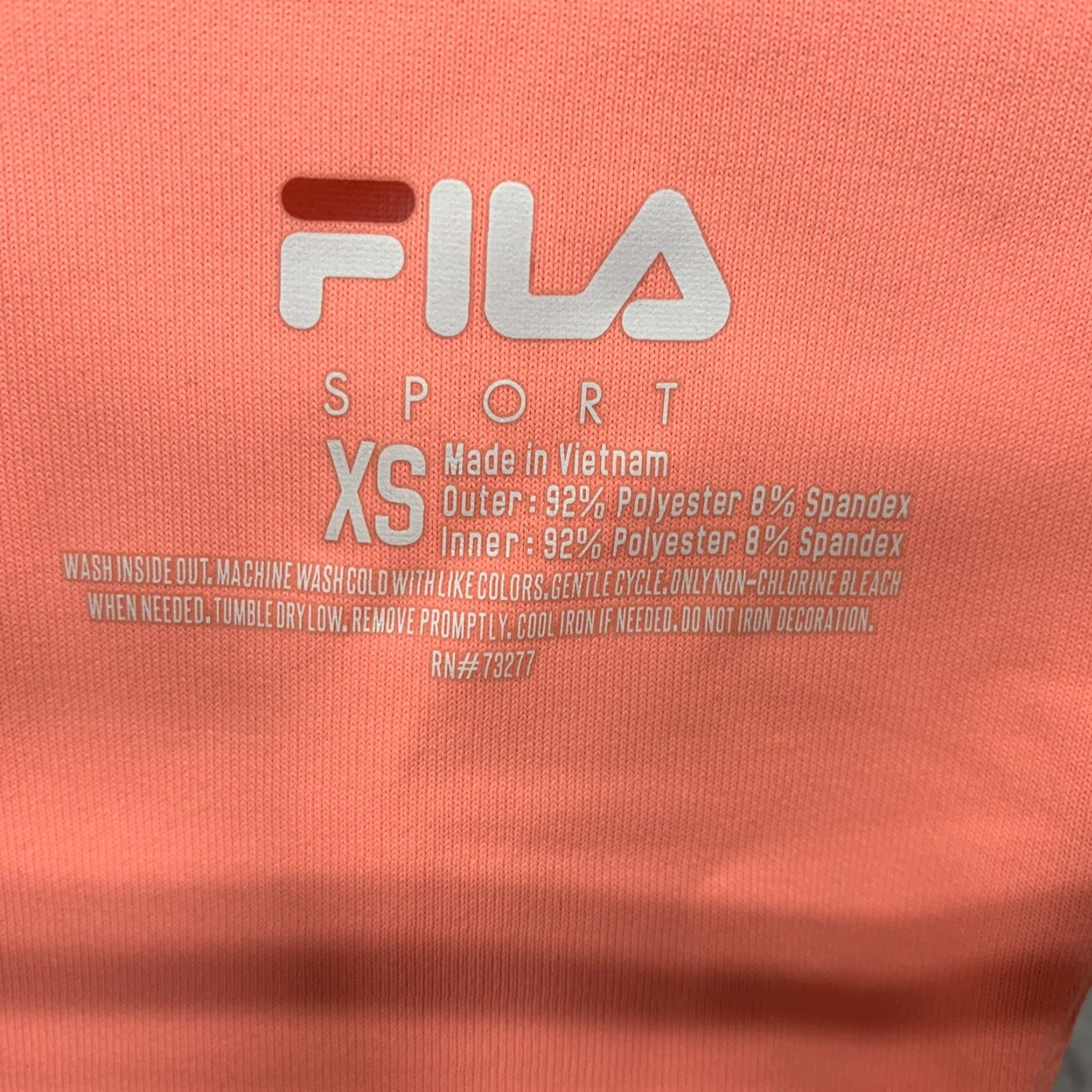 Fila Fila Sport Athletic Top Women’s XS Black Multi-Color Racerback Bra Size XS / US 0-2 / IT 36-38 - 7 Thumbnail