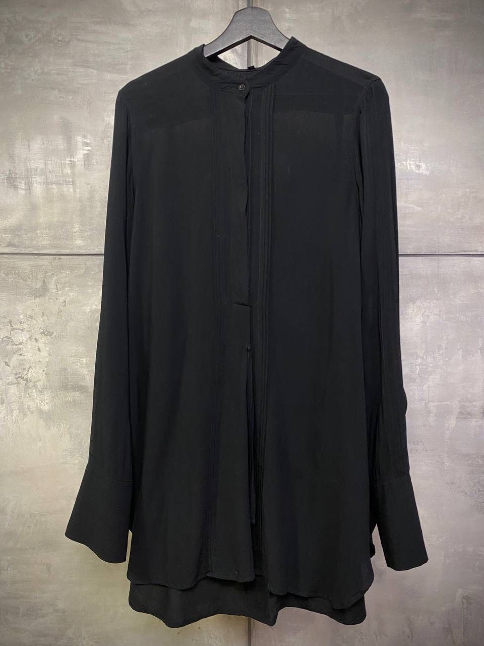 Ann Demeulemeester Shirt with pleated effect S Size 46R - 1 Thumbnail