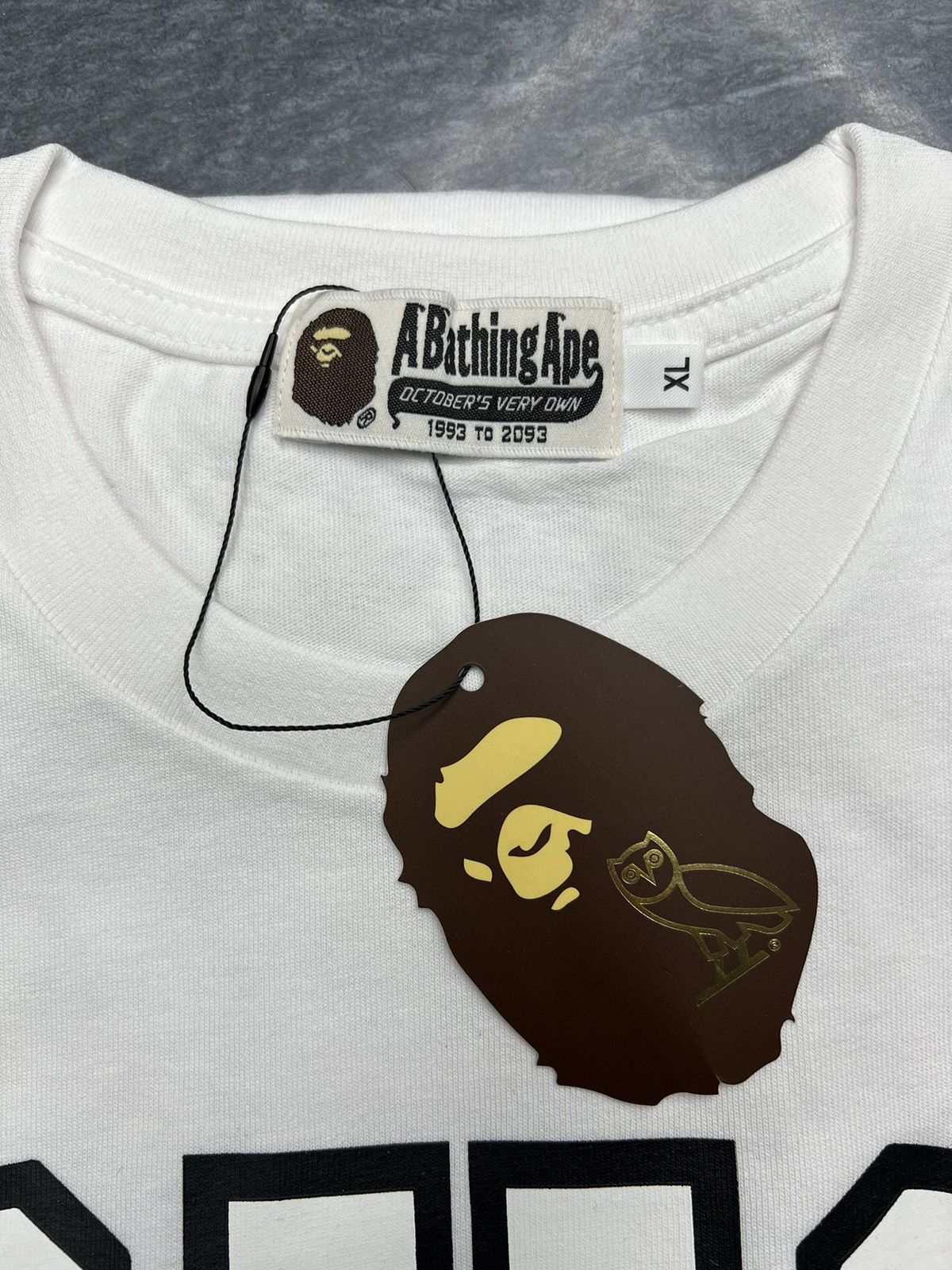 Bape × October's Very Own Bape x OVO General T-Shirt Size US XL / EU 56 / 4 - 4 Thumbnail