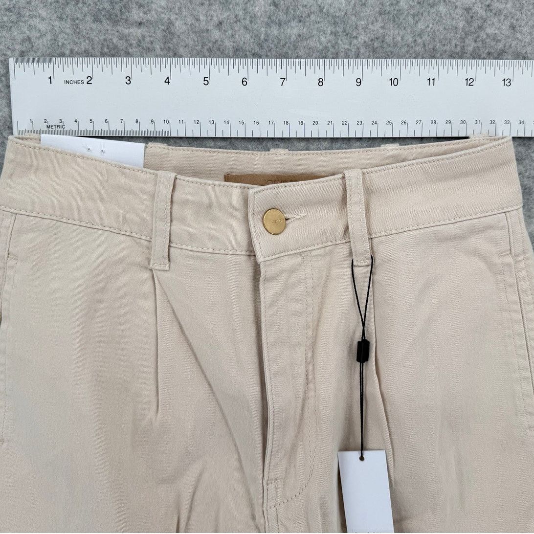 Joe's NWT Joe's The Precious Double Cream Pleated Cargo Pants Size 26" / US 2 / IT 38 - 8 Thumbnail