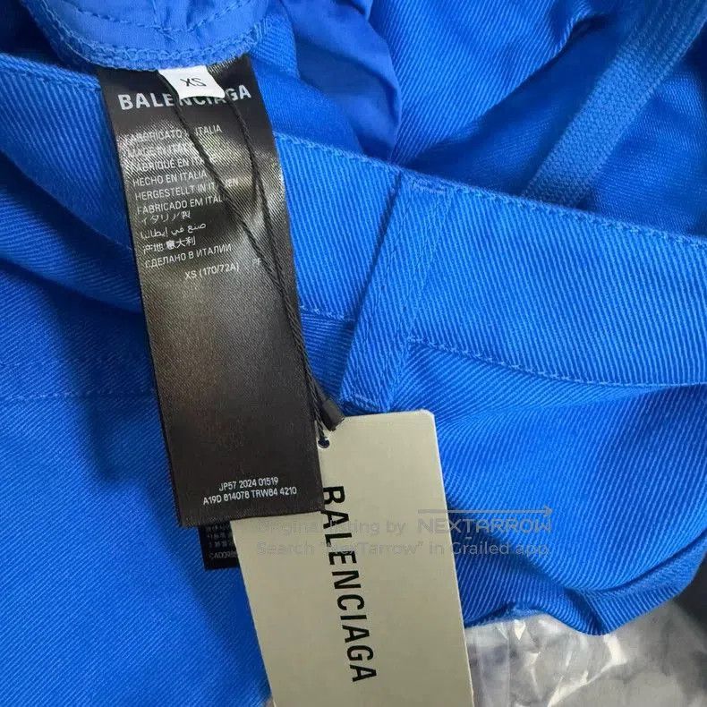 Balenciaga Balenciaga 25SS Logo Print Zip Button Pants. Size US 34 / EU 50 - 4 Thumbnail