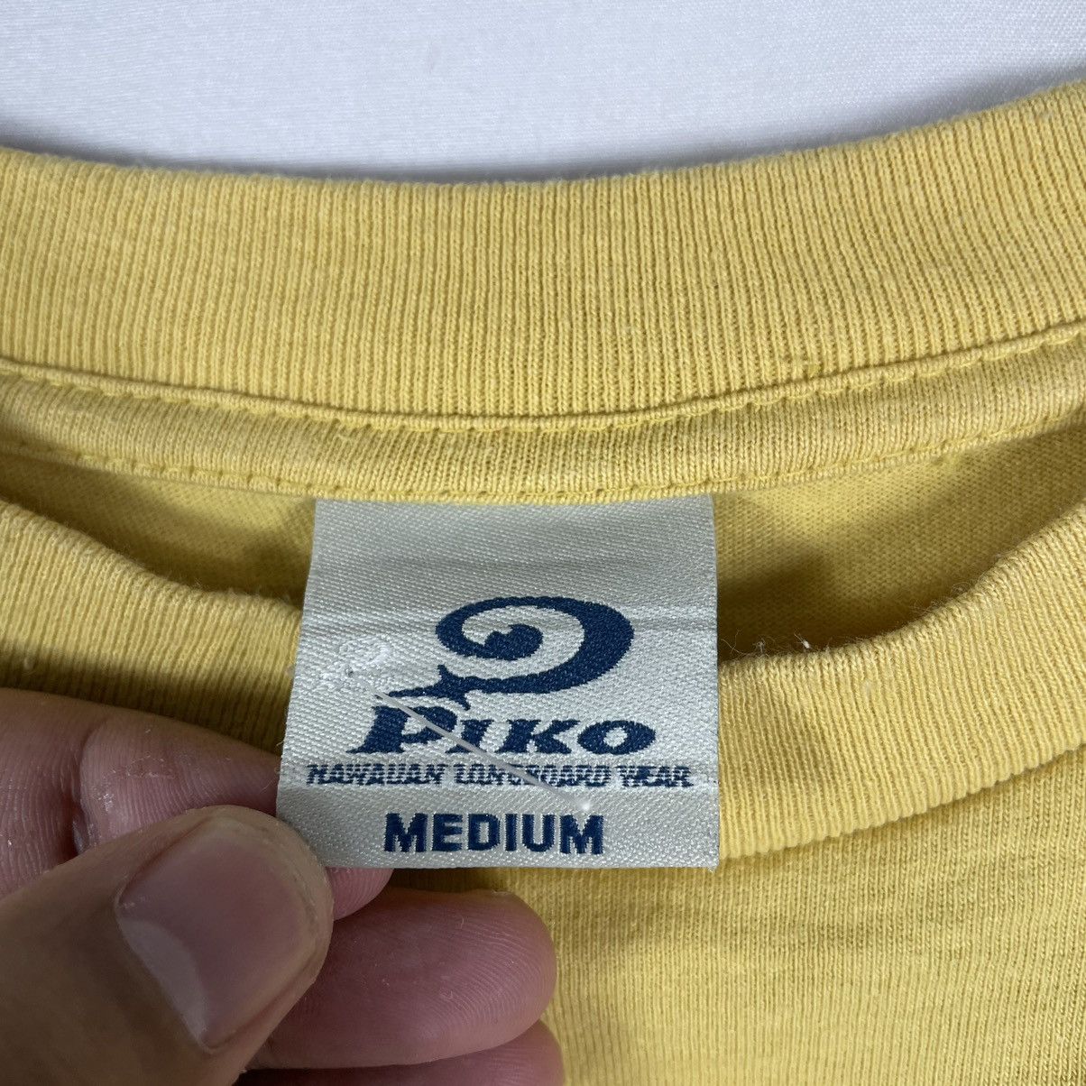 Vintage 🔥OG🔥Vintage Piko Hawaiian Legend Big Logo Surfing Tee Size US M / EU 48-50 / 2 - 9 Thumbnail