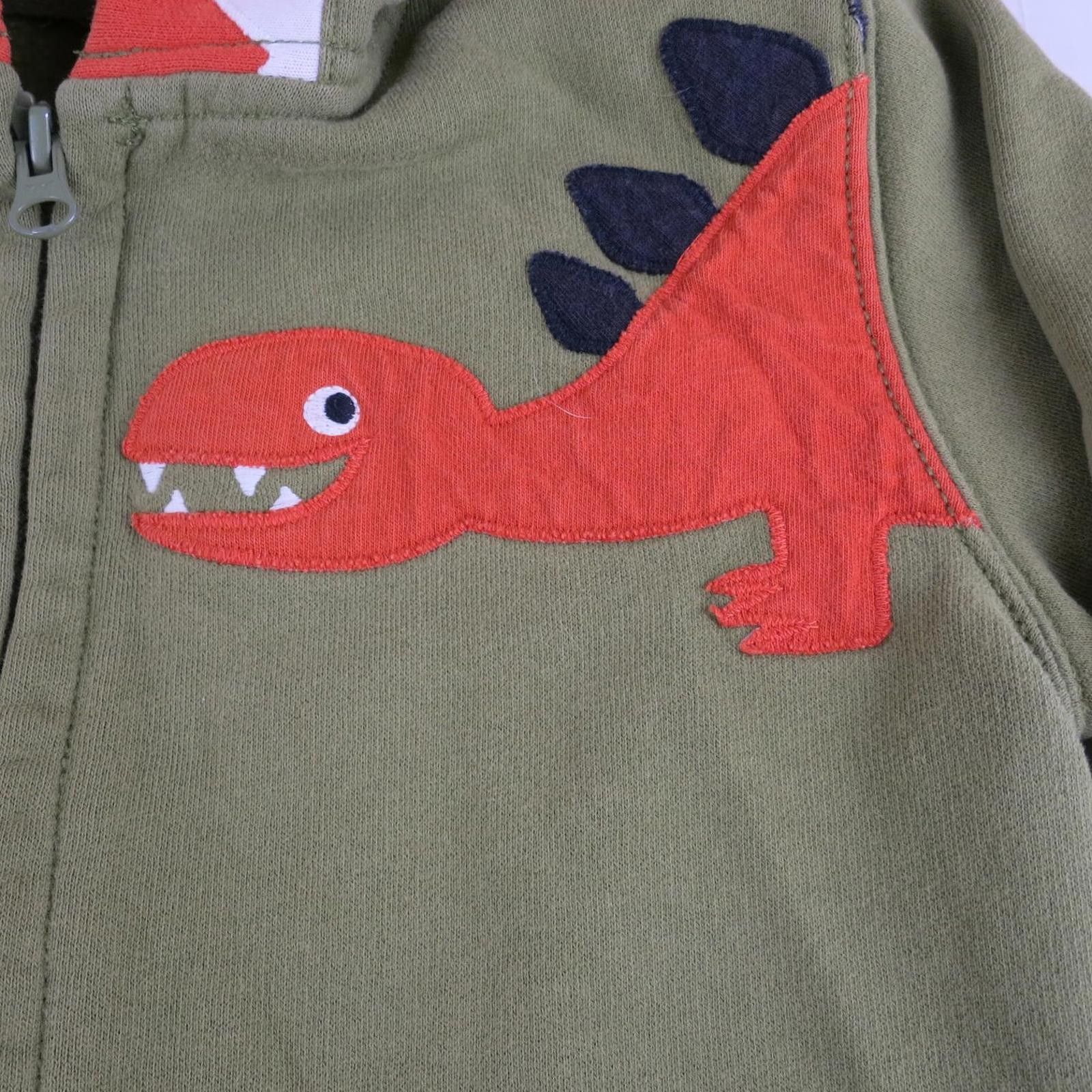 Other Crazy 8 Infant Green Dinosaur Hoodie 0-3 months Size US XXS / EU 40 - 3 Thumbnail